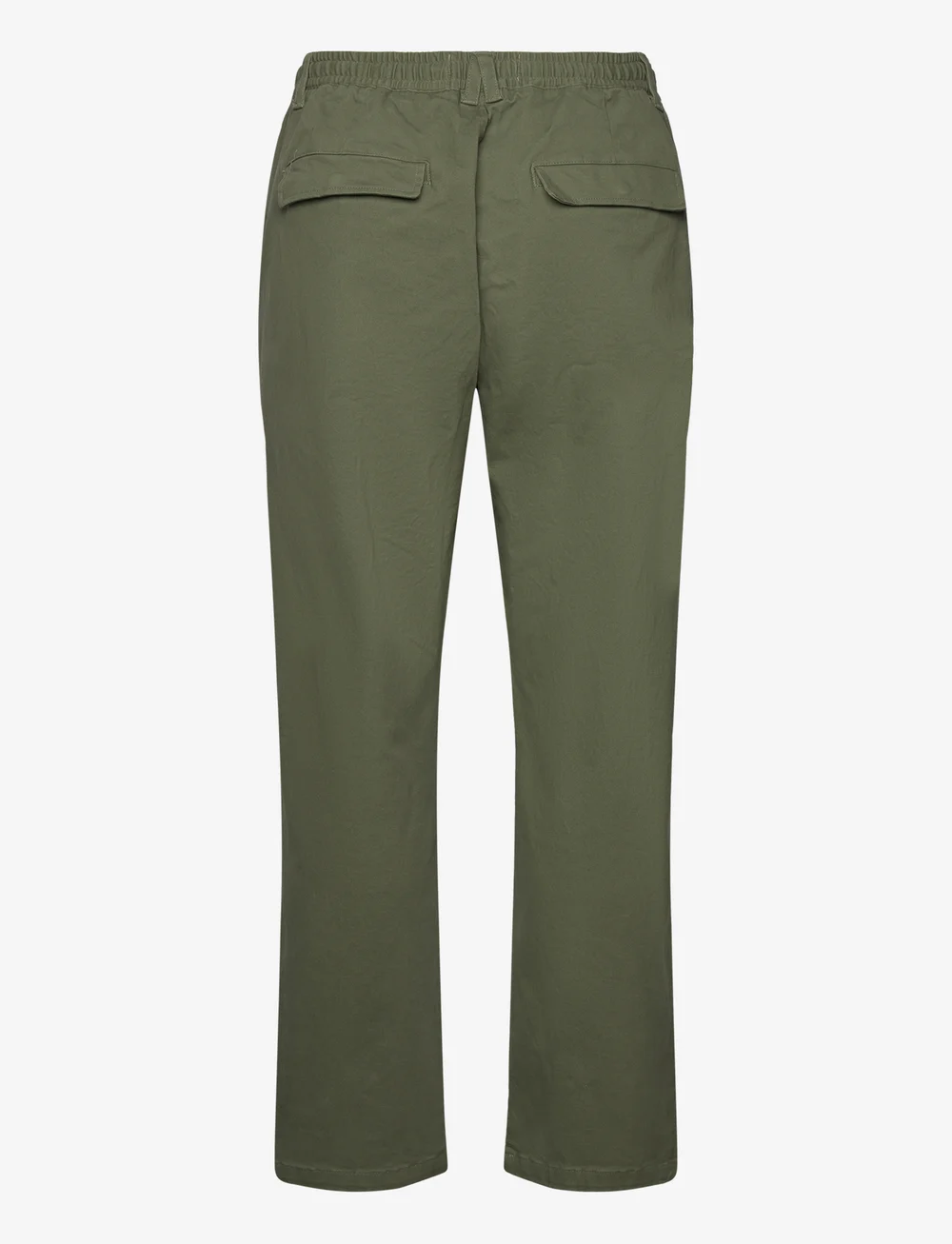 Anerkjendt - AKJAN COTTON PLEAT ELA PANTS - rennot housut - olivine - 1