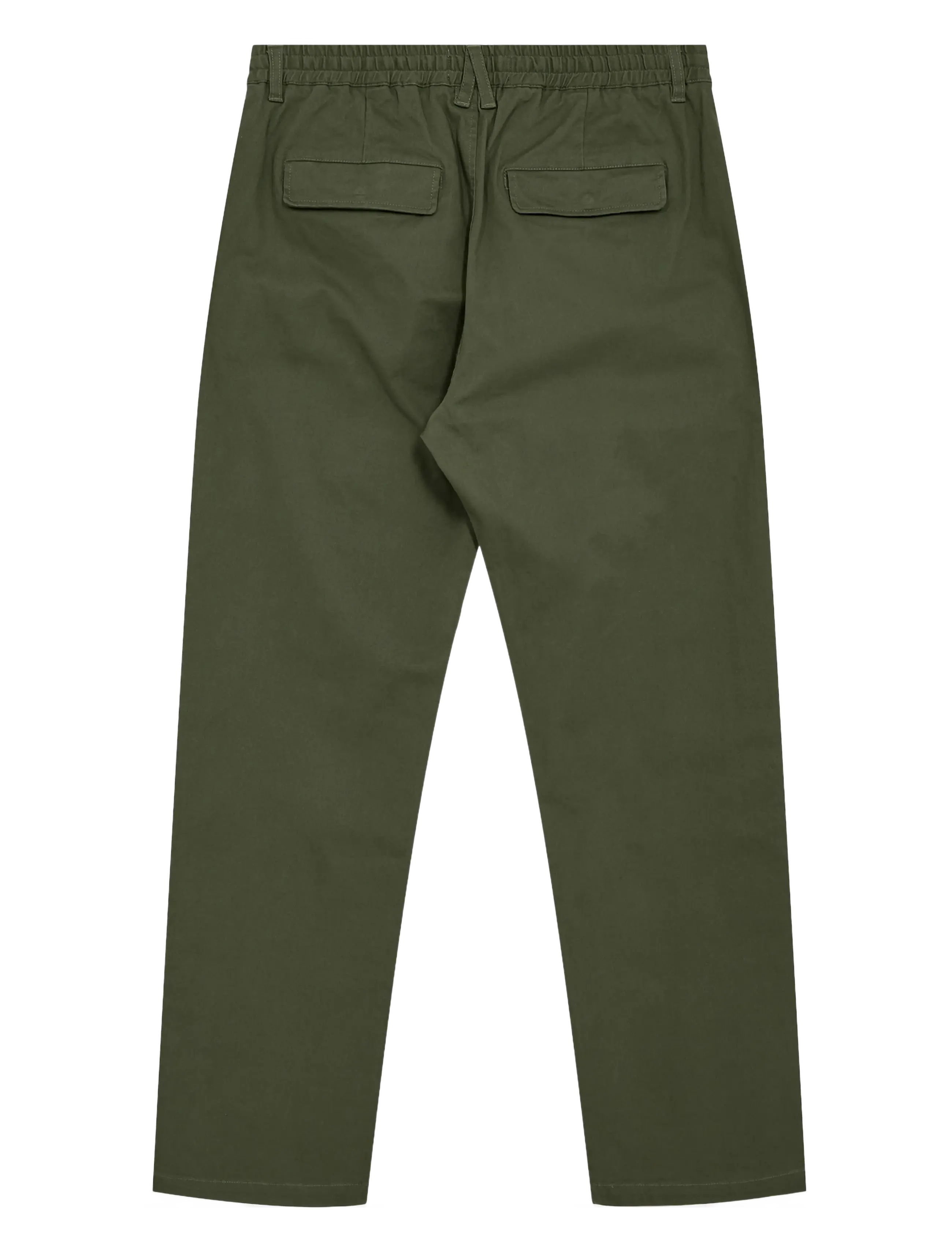 Anerkjendt - AKJAN COTTON PLEAT ELA PANTS - casual broeken - olivine - 1