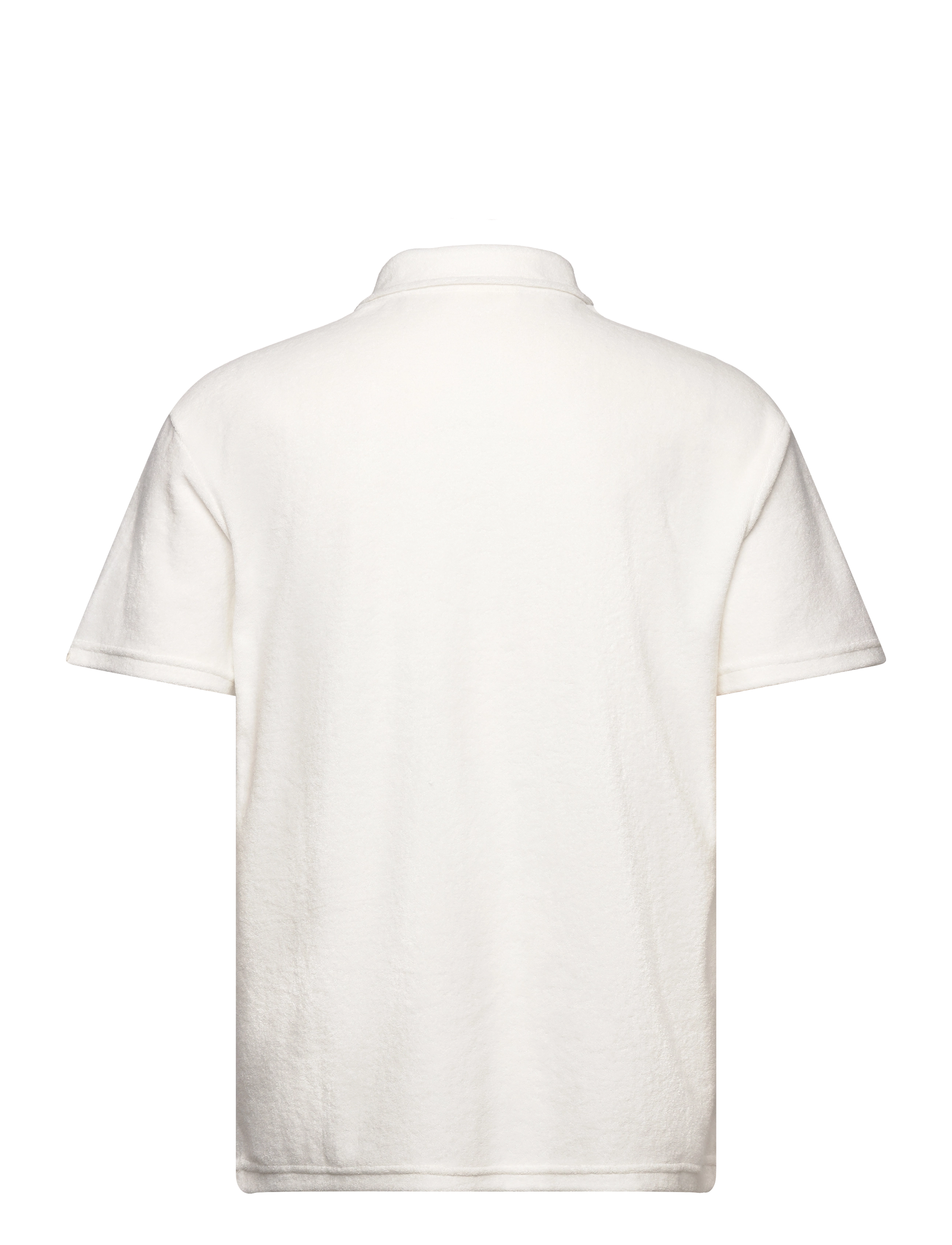 Anerkjendt - AKKIKKI S/S FROTTE POLO TEE - tofu - 1