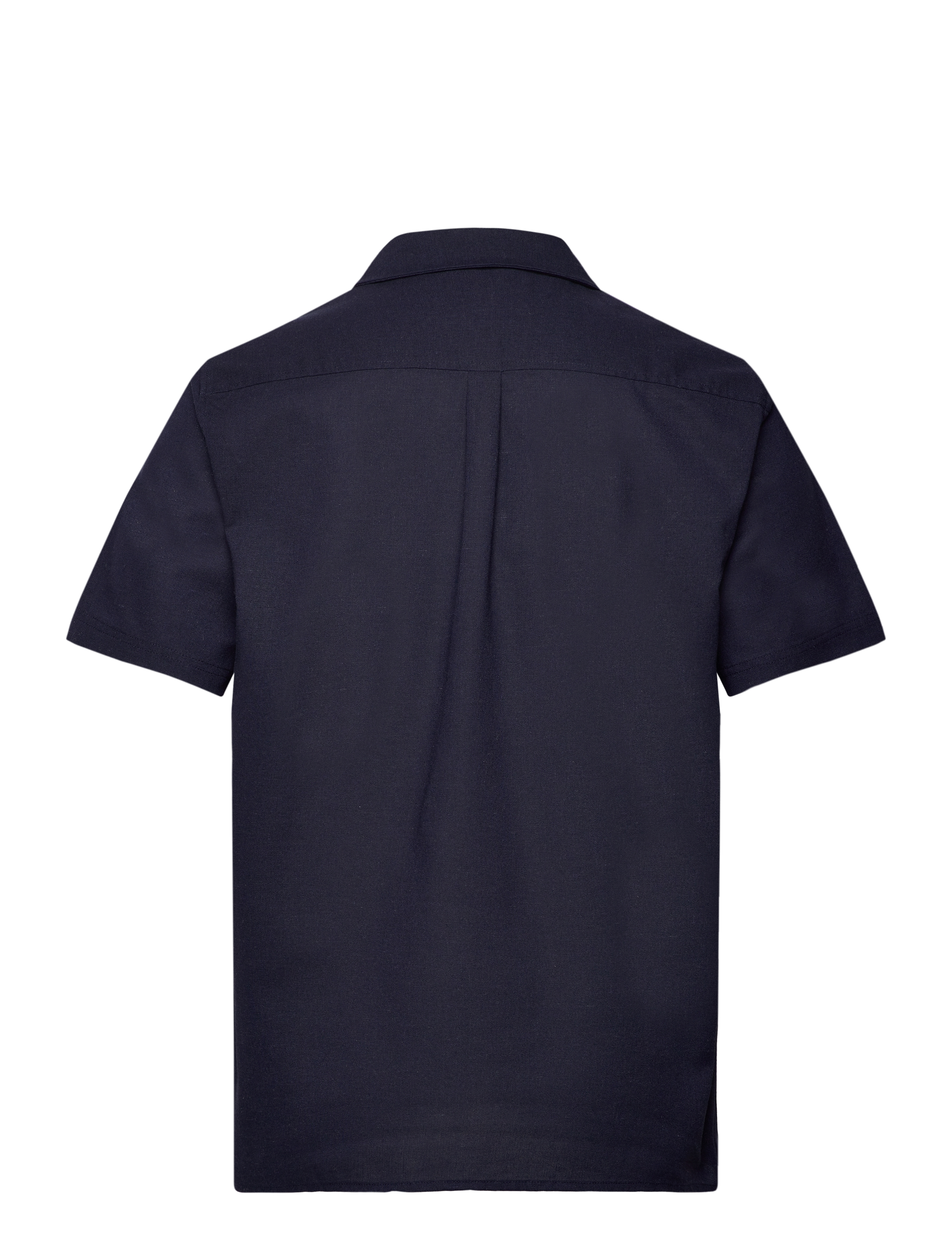 Anerkjendt - AKLEO S/S COT/LINEN SHIRT - sky captain - 1