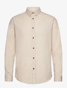 AKLEIF L/S COT/LINEN SHIRT, Anerkjendt