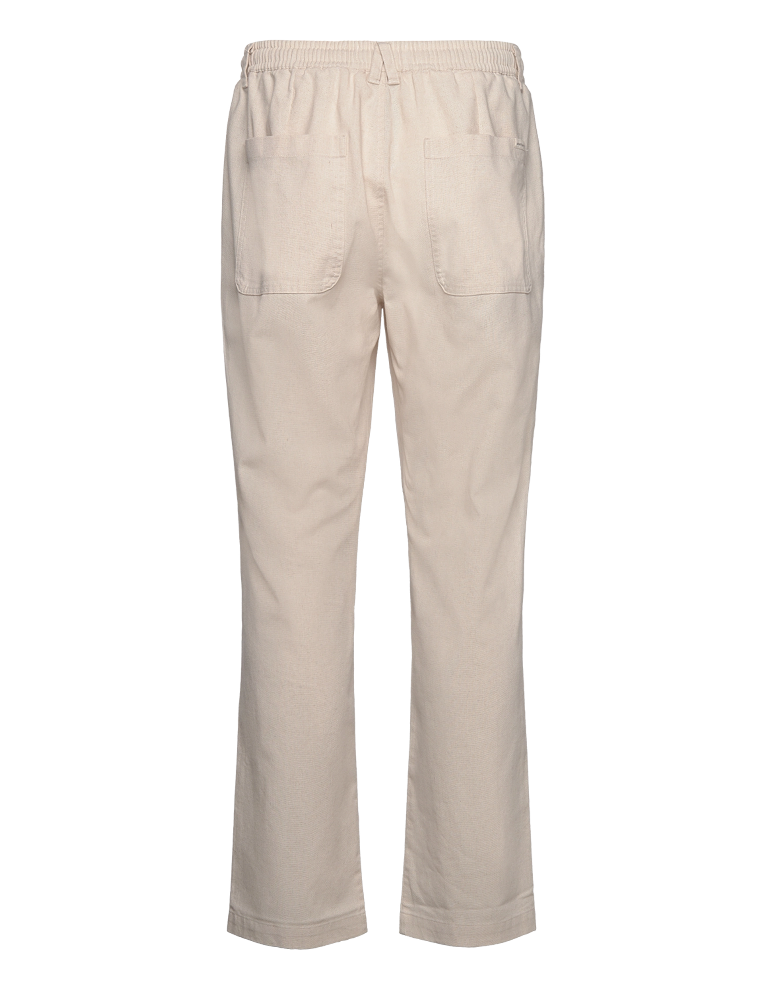 Anerkjendt - AKJAN COT/LINEN ELA PANTS - brown rice - 1