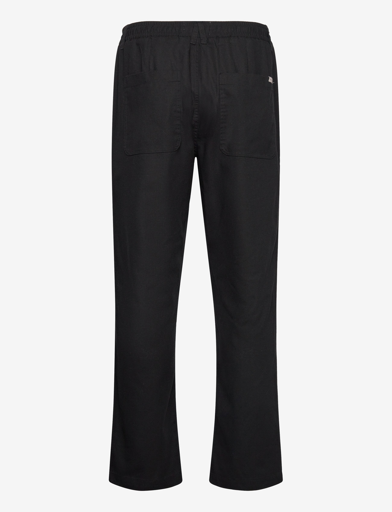 Anerkjendt - AKJAN COT/LINEN ELA PANTS - caviar - 1