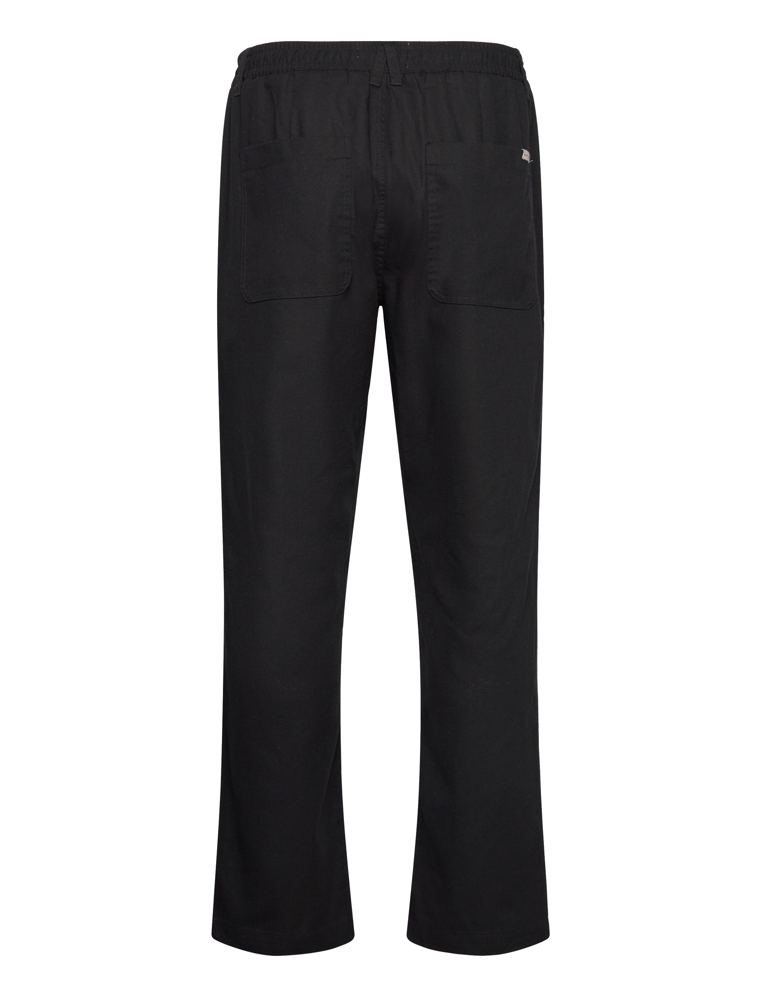 Anerkjendt - AKJAN COT/LINEN ELA PANTS - caviar - 1