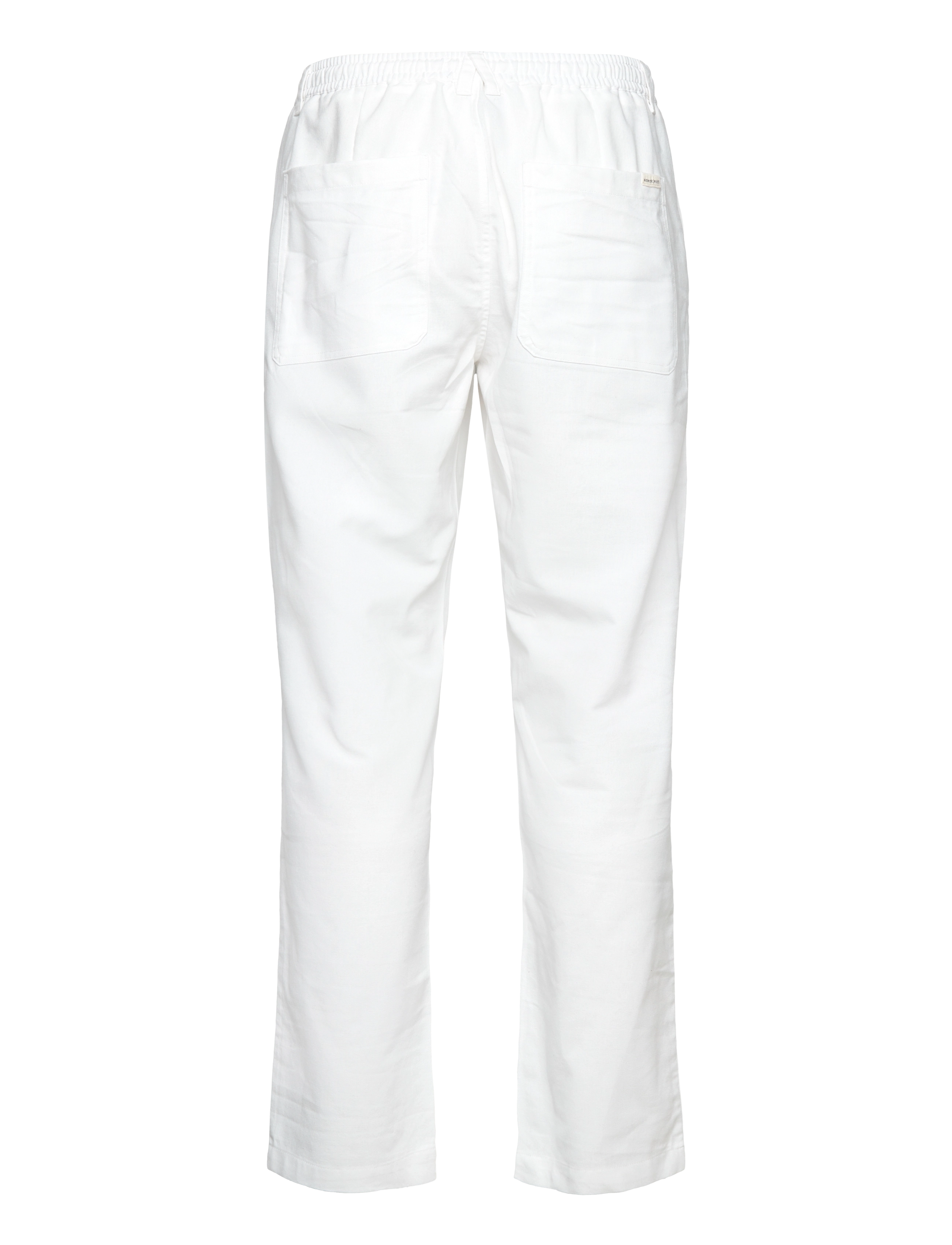 Anerkjendt - AKJAN COT/LINEN ELA PANTS - tofu - 1