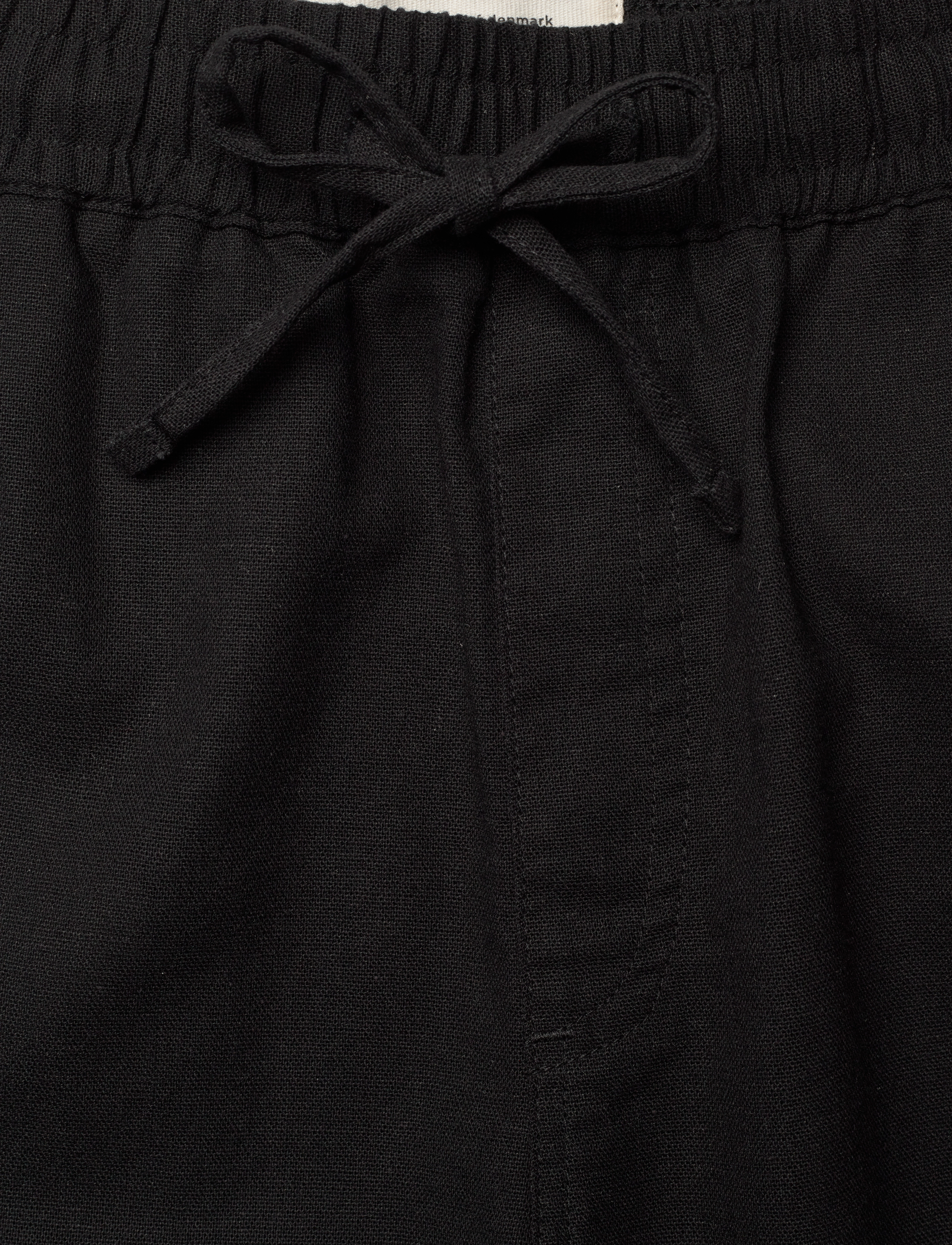 Anerkjendt - AKLT JAMES COT/LINEN ELA SHORTS - caviar - 2