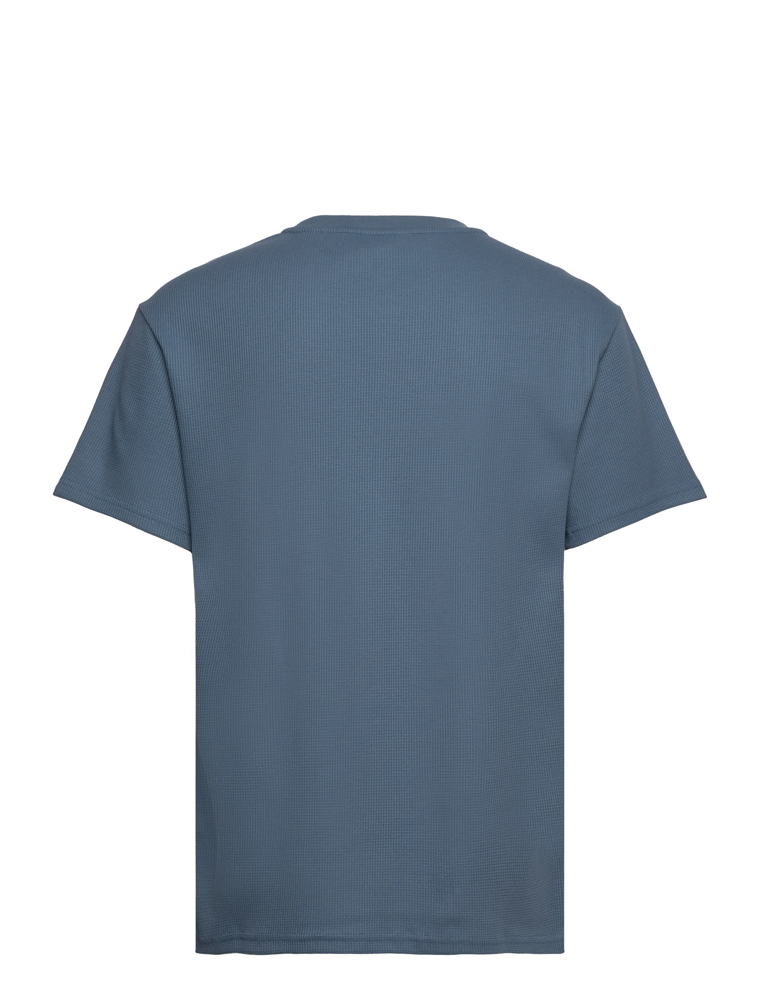 Anerkjendt - AKKIKKI S/S WAFFLE TEE - indian teal - 1