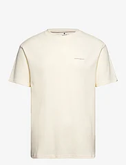Anerkjendt - AKKIKKI S/S WAFFLE TEE - short-sleeved t-shirts - tofu - 0