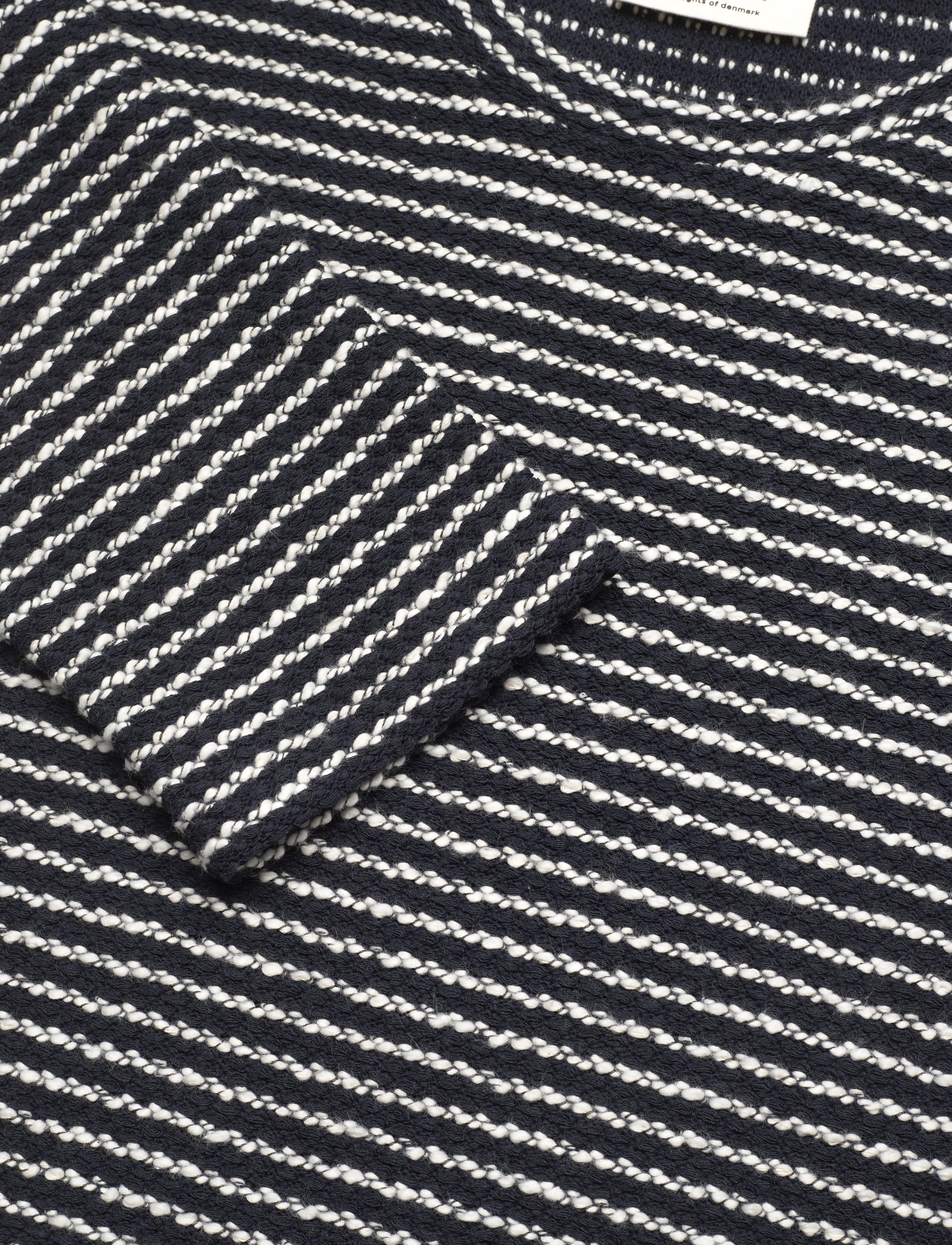 Anerkjendt - AKSAIL STRIPE SWEAT - sky captain - 2