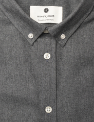 Anerkjendt - AKKONRAD MELANGE SHIRT - basic overhemden - granit grey mel - 2
