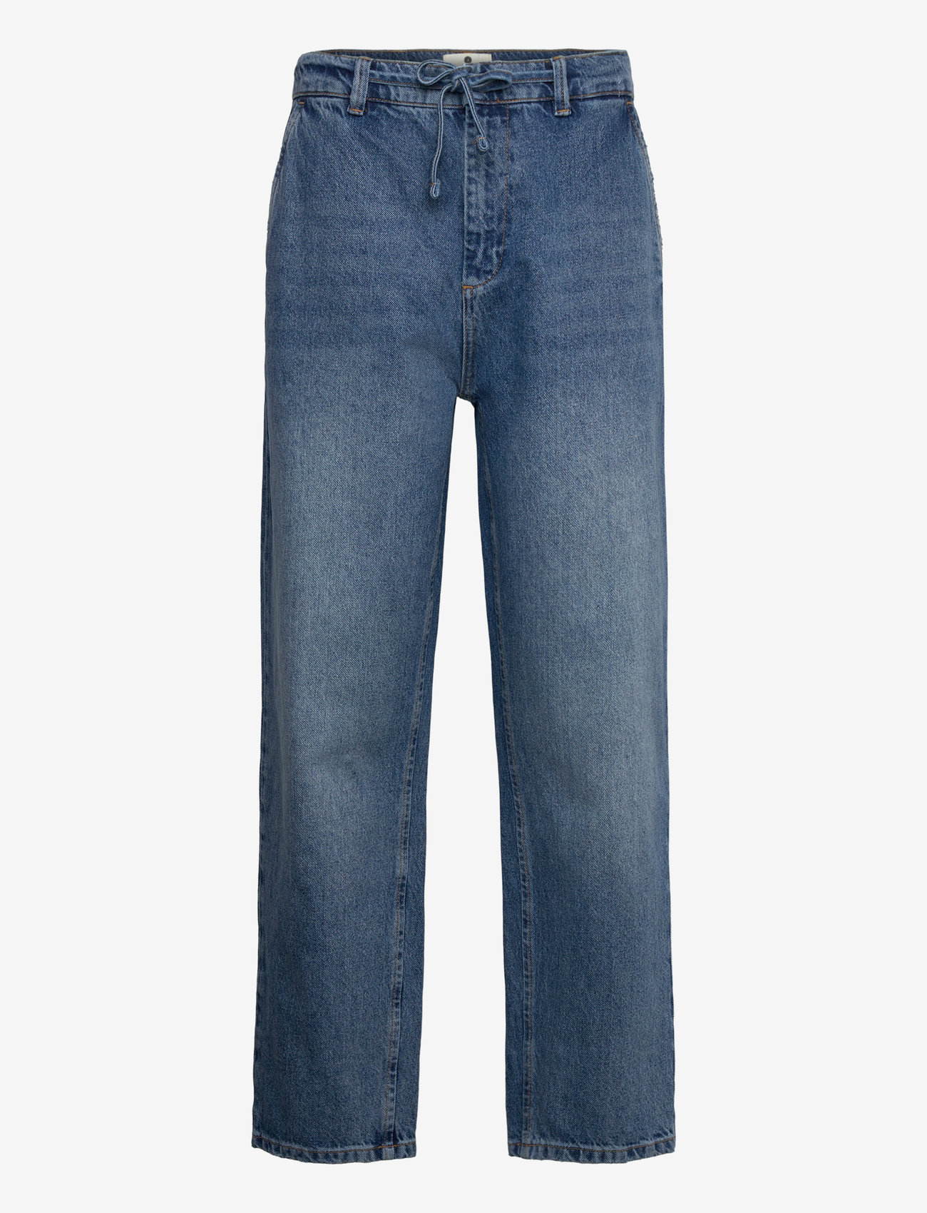 Anerkjendt - AKJANIC DENIM PANTS - suorat farkut - light blue denim - 0