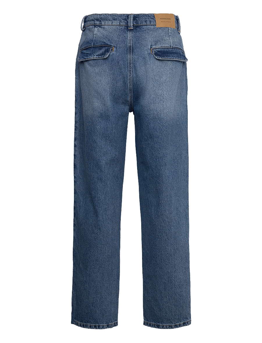 Anerkjendt - AKJANIC DENIM PANTS - regular jeans - light blue denim - 1