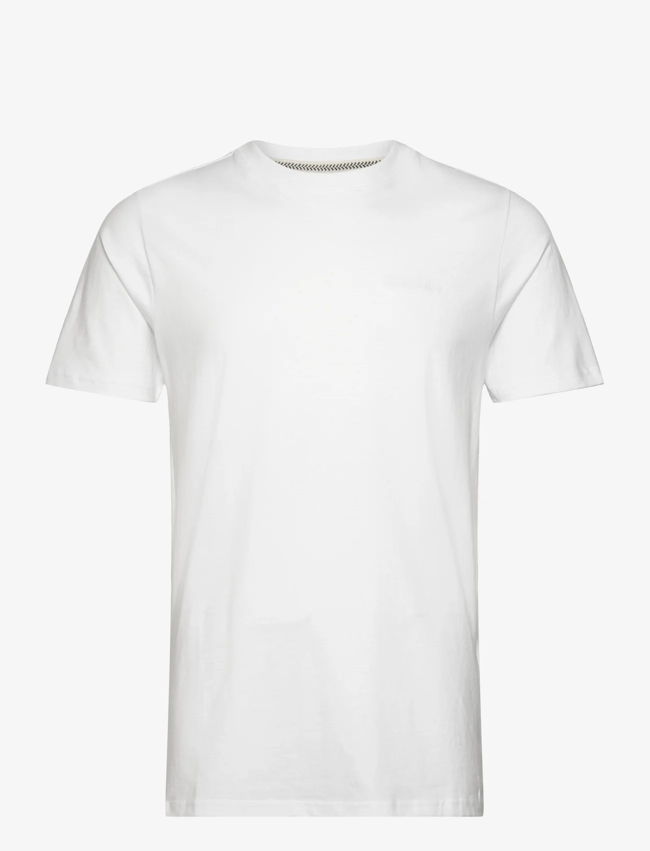 Anerkjendt - AKROD S/S TEE NOOS - GOTS - t-shirts - bright white - 0