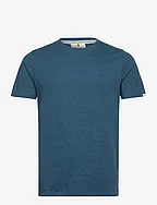AKROD S/S TEE NOOS - GOTS - INDIAN TEAL