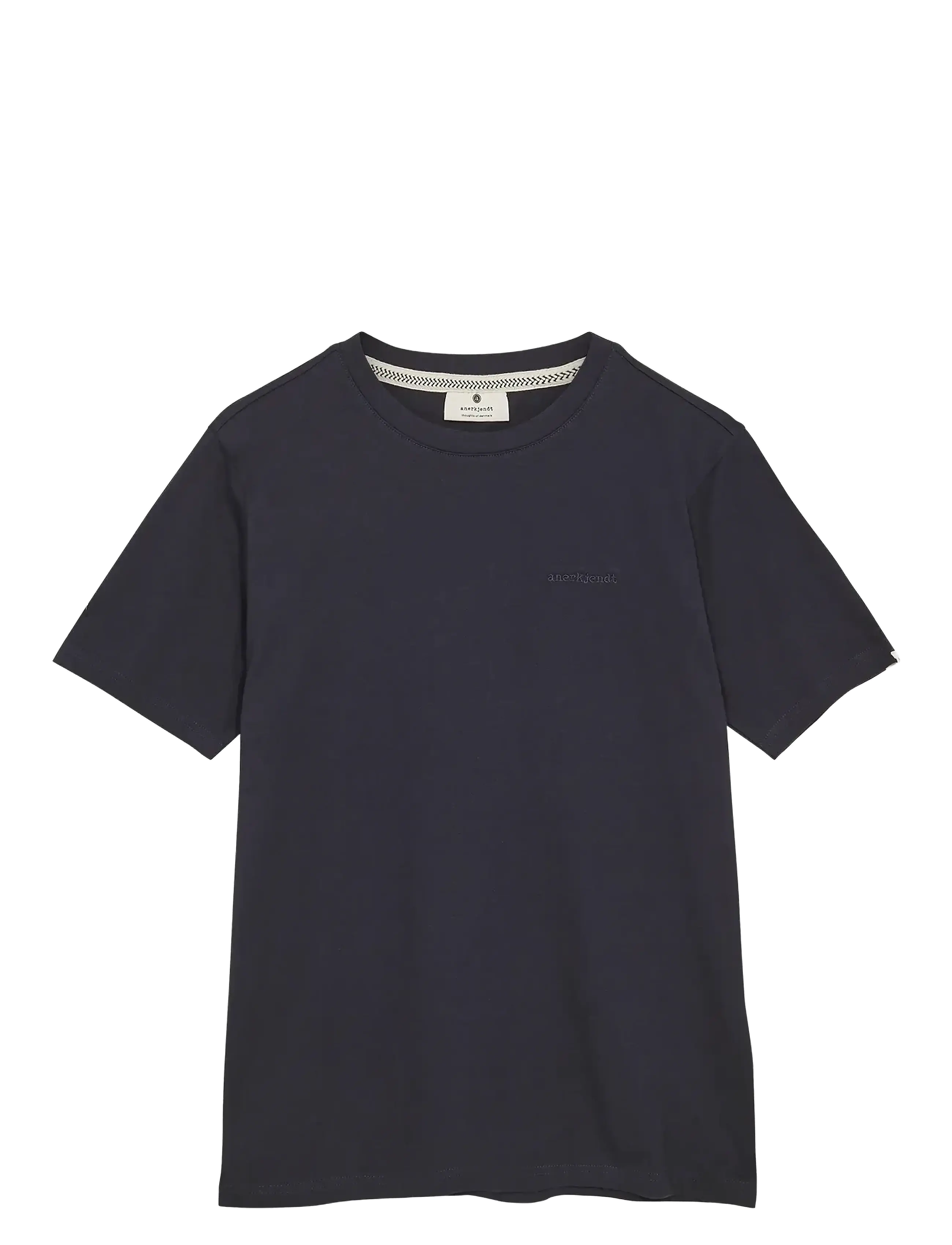Anerkjendt AKROD S/S TEE NOOS - GOTS - T-Shirts - SKY CAPTAIN / navy