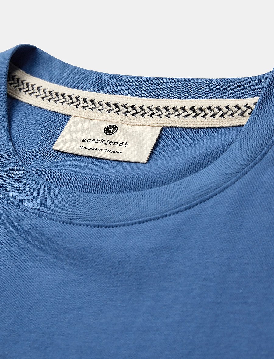 Anerkjendt - AKKIKKI S/S TEE NOOS - GOTS - kortärmade t-shirts - bright cobalt - 2