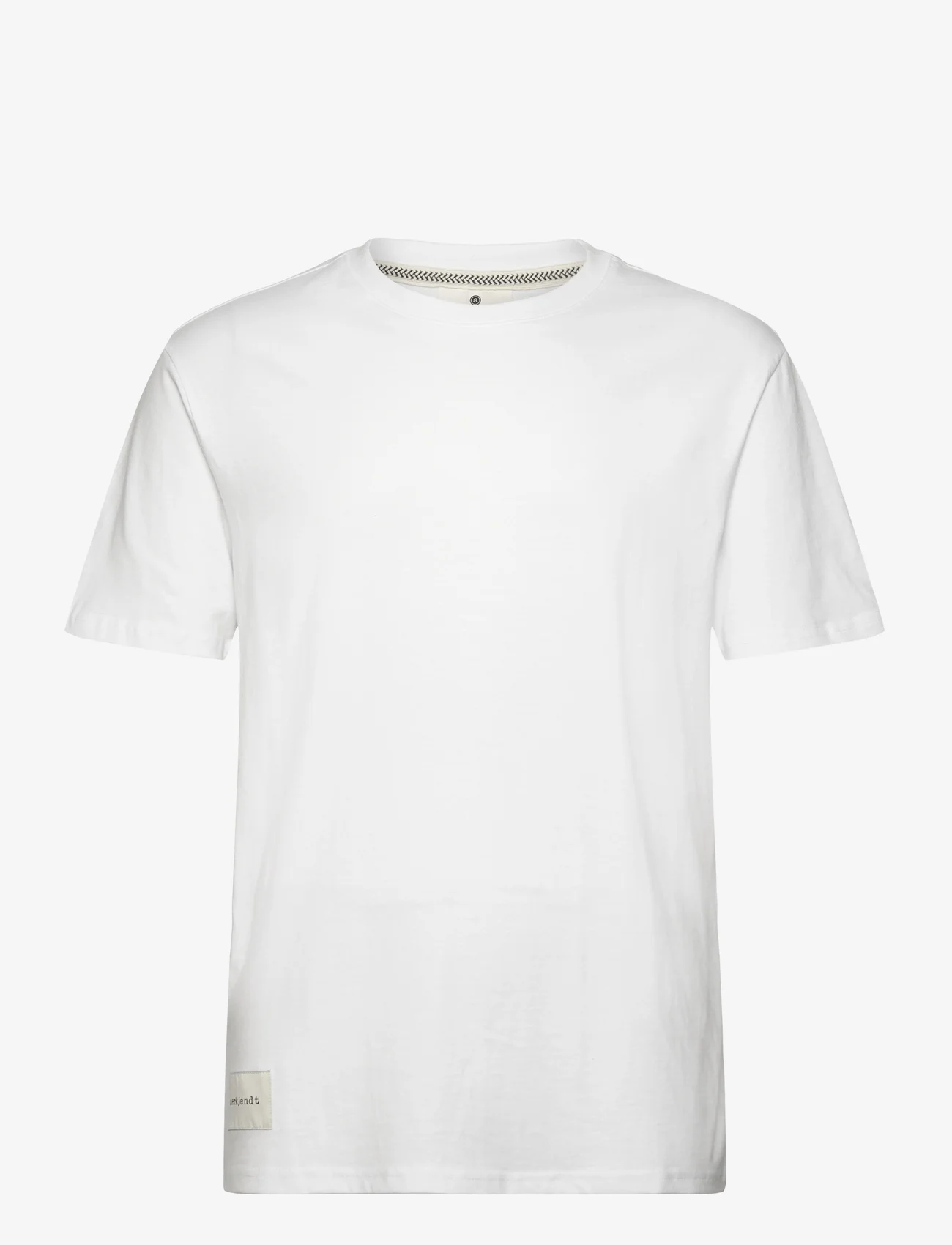 Anerkjendt - AKKIKKI S/S TEE NOOS - GOTS - kortermede t-skjorter - bright white - 0