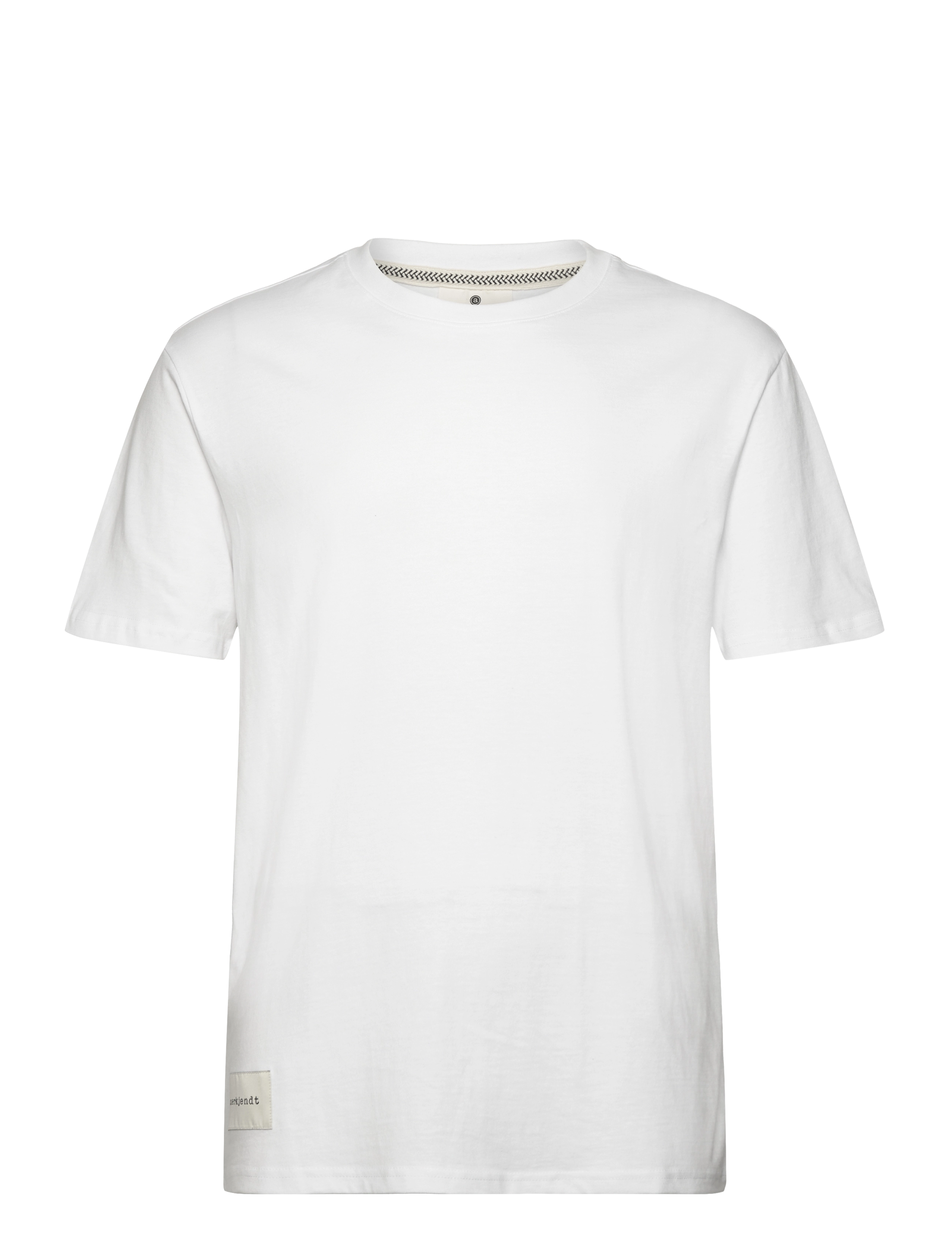 Anerkjendt AKKIKKI S/S TEE NOOS - GOTS - Tøj - BRIGHT WHITE / white