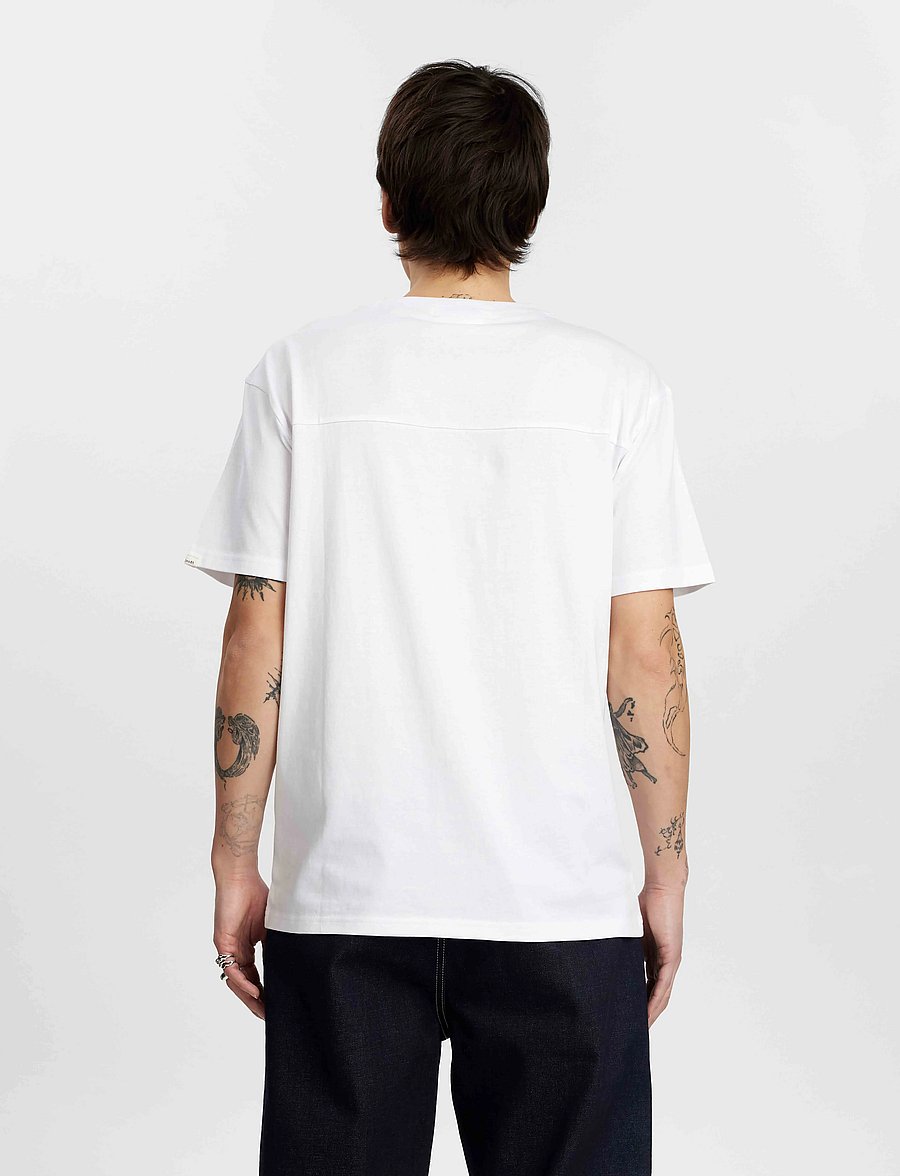 Anerkjendt - AKKIKKI S/S TEE NOOS - GOTS - kortärmade t-shirts - bright white - 5