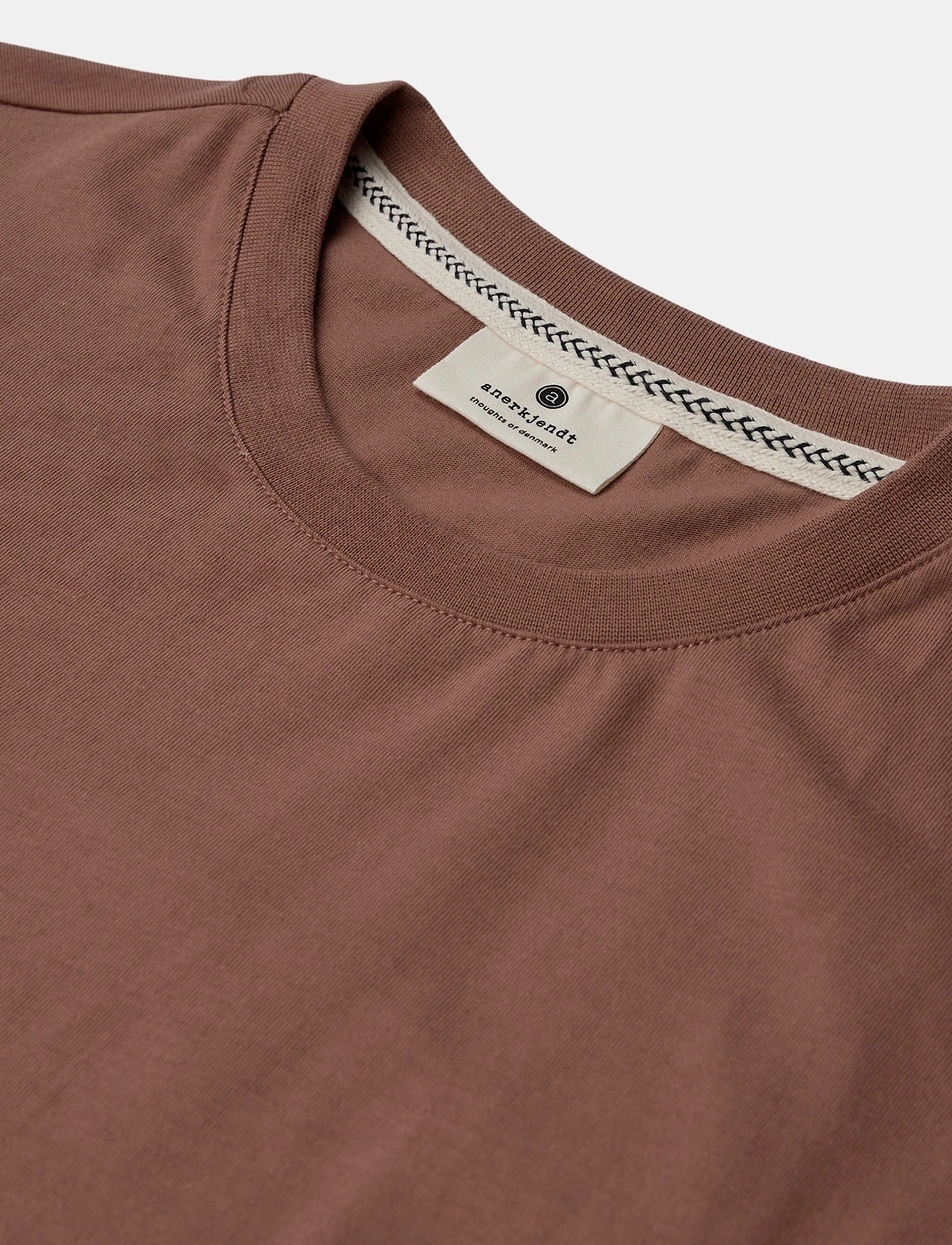 Anerkjendt - AKKIKKI S/S TEE NOOS - GOTS - kurzärmelig - cognac - 2