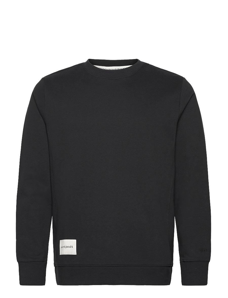 Anerkjendt - AKRUBEN SWEAT NOOS - GOTS - sweatshirts - caviar - 0
