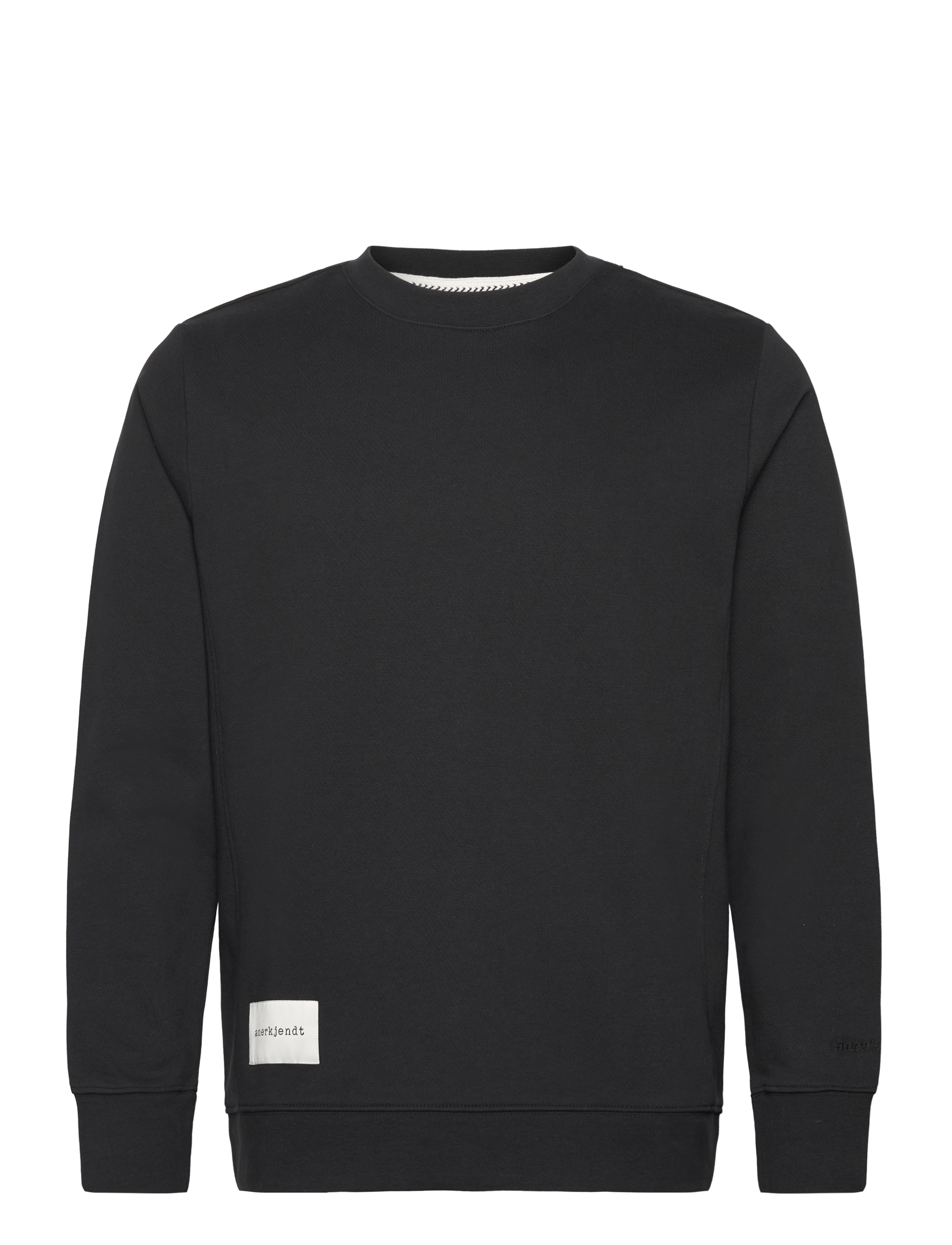 Anerkjendt - AKRUBEN SWEAT NOOS - GOTS - sweatshirts - caviar - 0