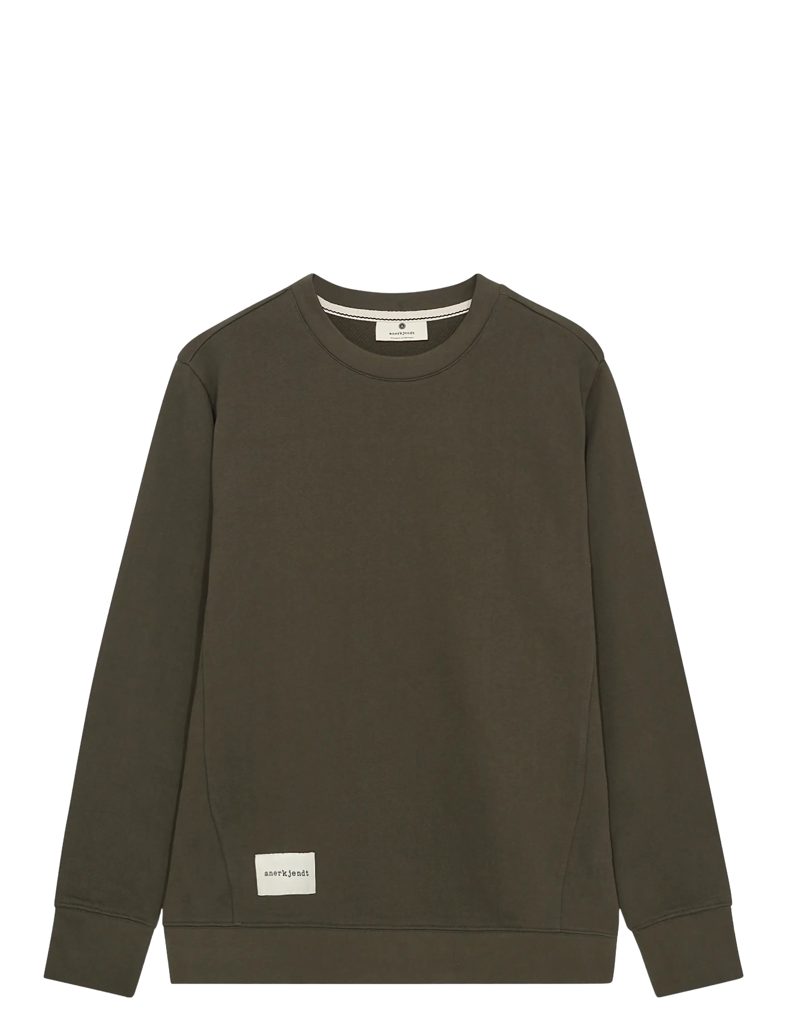Anerkjendt AKRUBEN SWEAT NOOS - GOTS - Kläder - FOREST NIGHT / brown