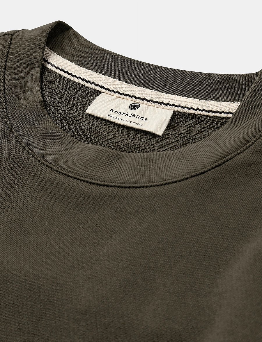 Anerkjendt - AKRUBEN SWEAT NOOS - GOTS - sweatshirts - forest night - 2