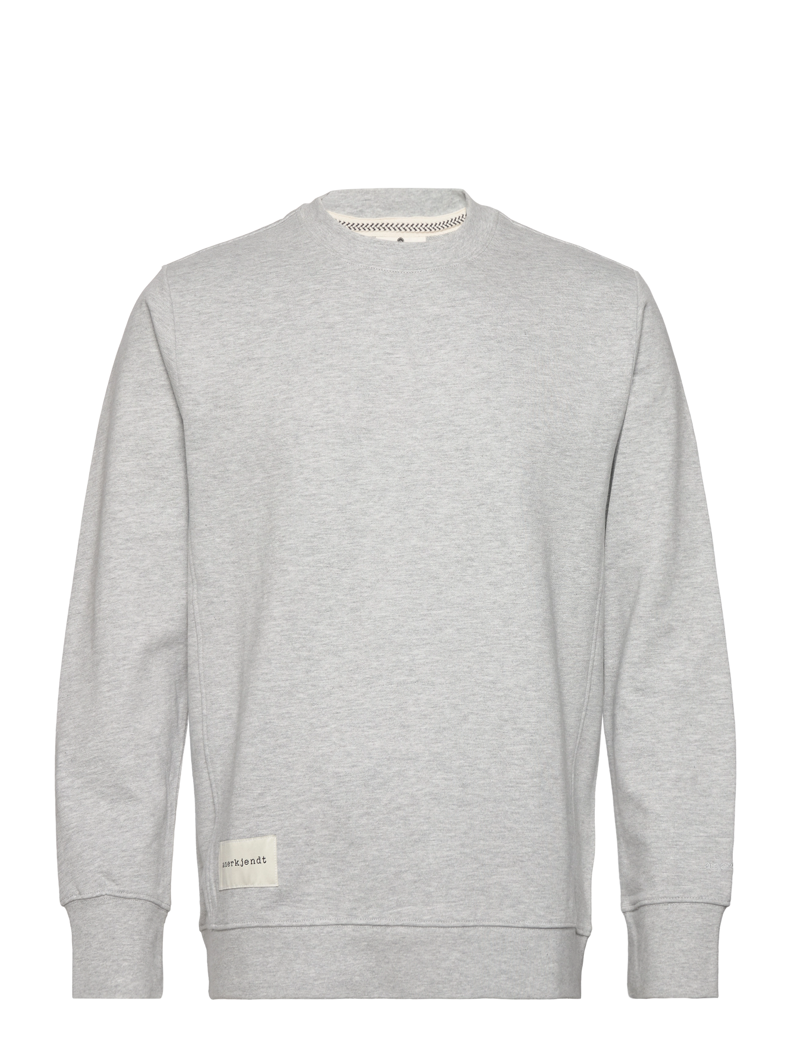 Anerkjendt AKRUBEN SWEAT NOOS - GOTS - Kläder - LIGHT GREY MEL / grey
