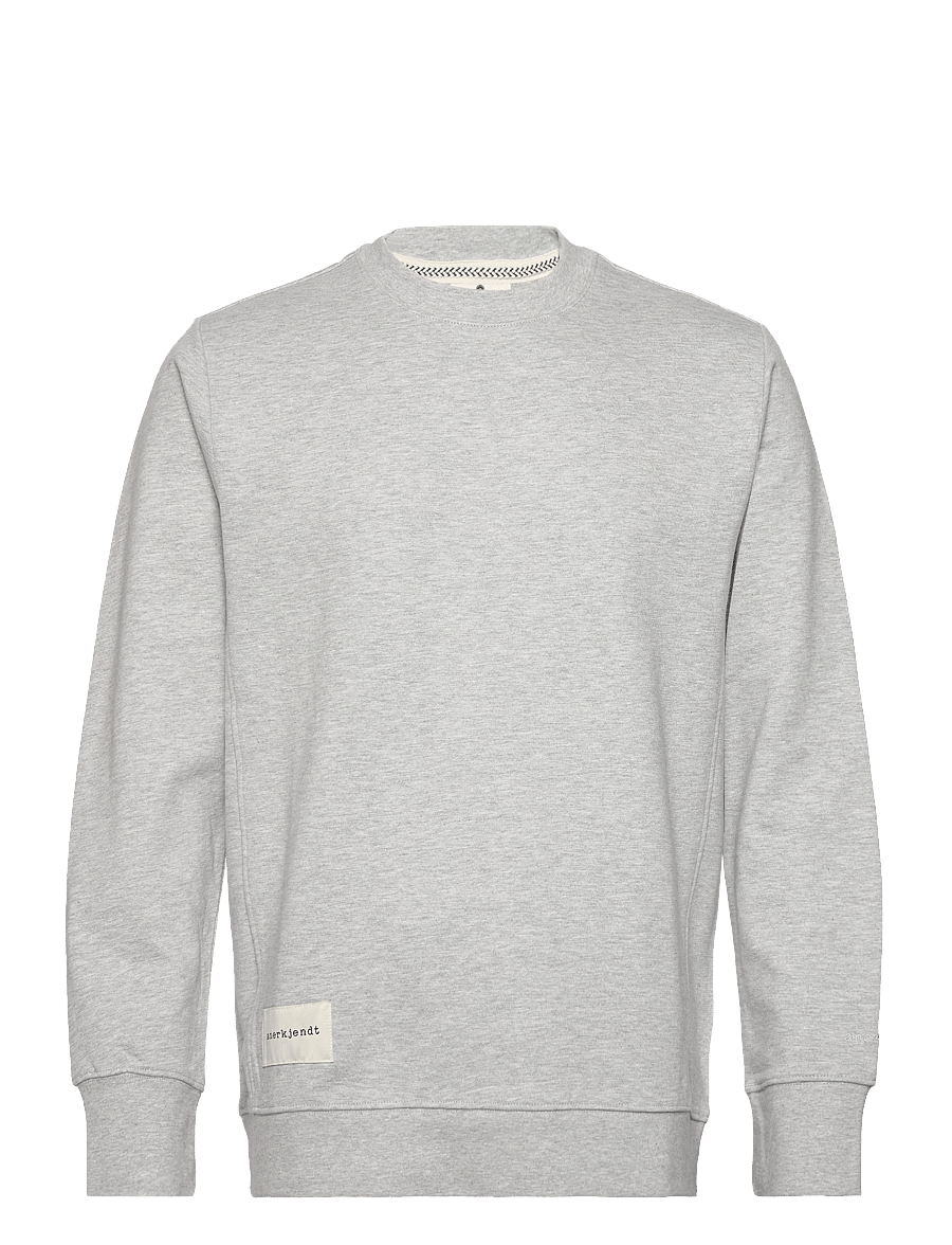 Anerkjendt - AKRUBEN SWEAT NOOS - GOTS - sweatshirts - light grey mel - 0