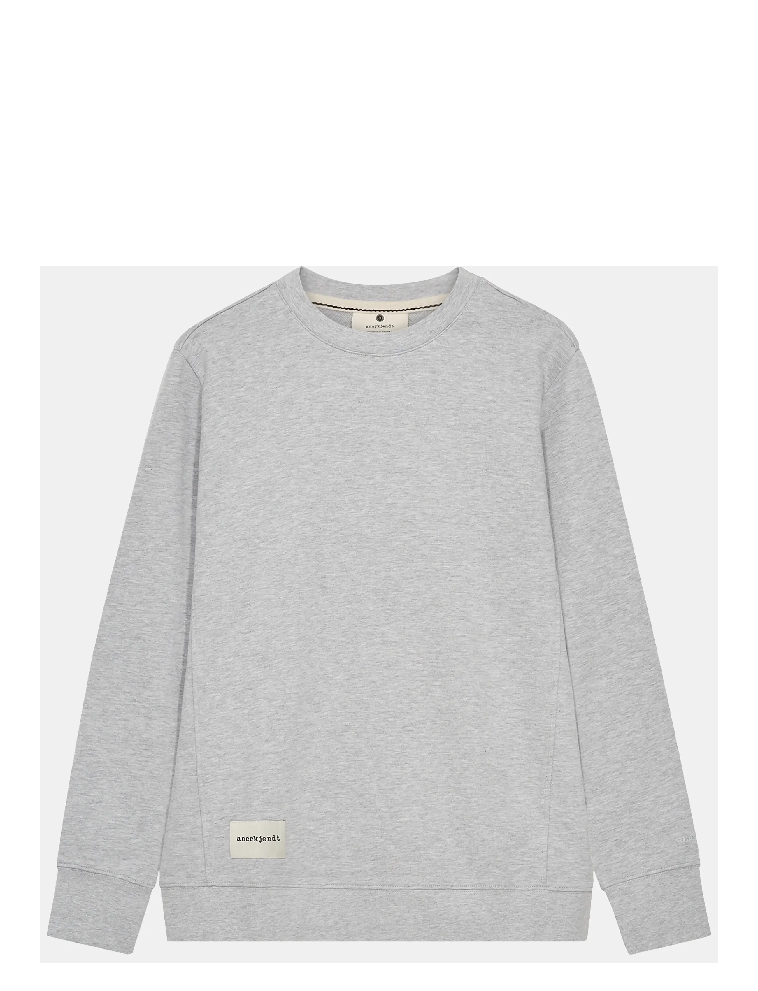 Anerkjendt AKRUBEN SWEAT NOOS - GOTS - Sweatshirts - LIGHT GREY MEL / grey