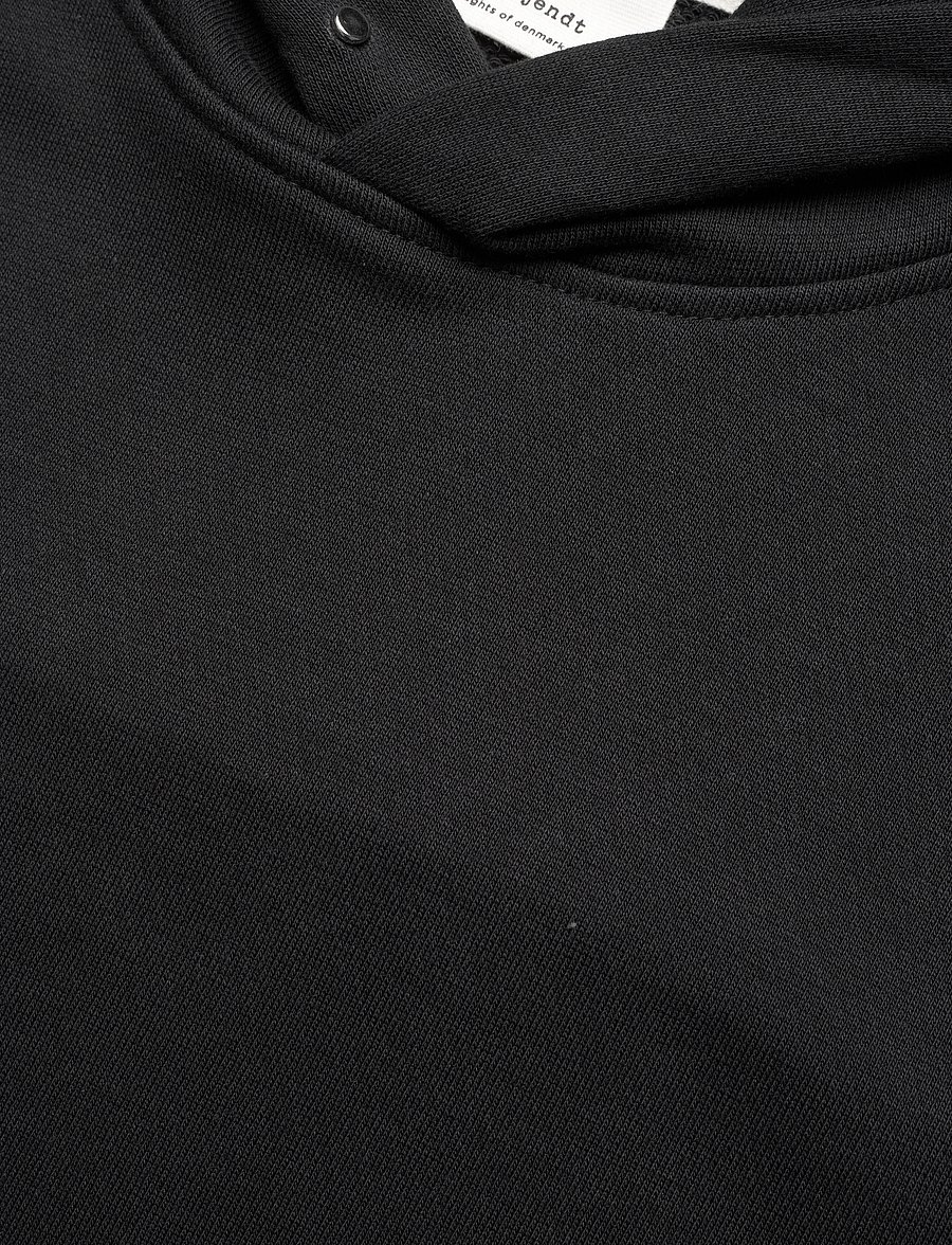 Anerkjendt - AKMELVIN HOODIE NOOS - GOTS - kapuzenpullover - caviar - 2