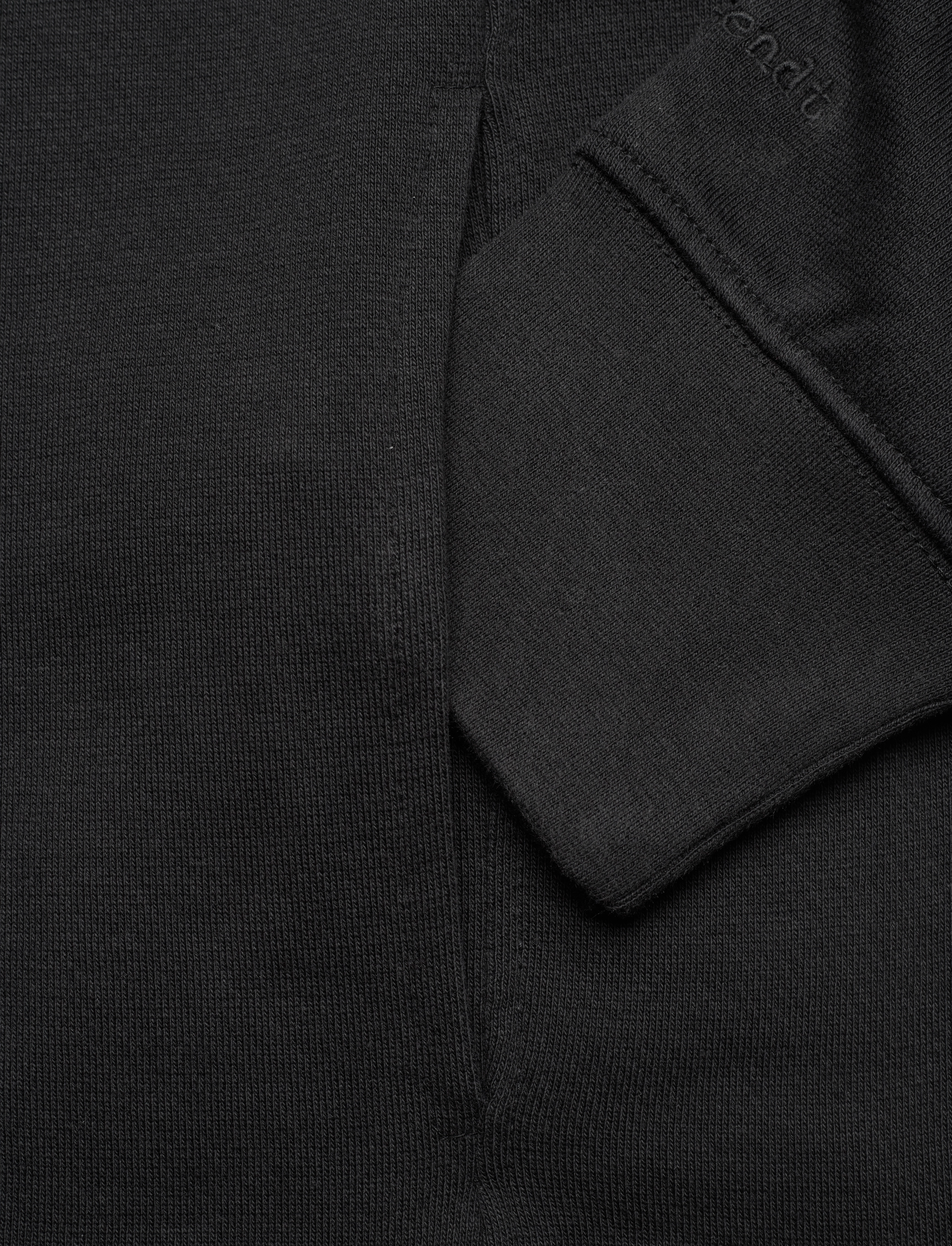 Anerkjendt - AKMELVIN HOODIE NOOS - GOTS - kapuzenpullover - caviar - 3