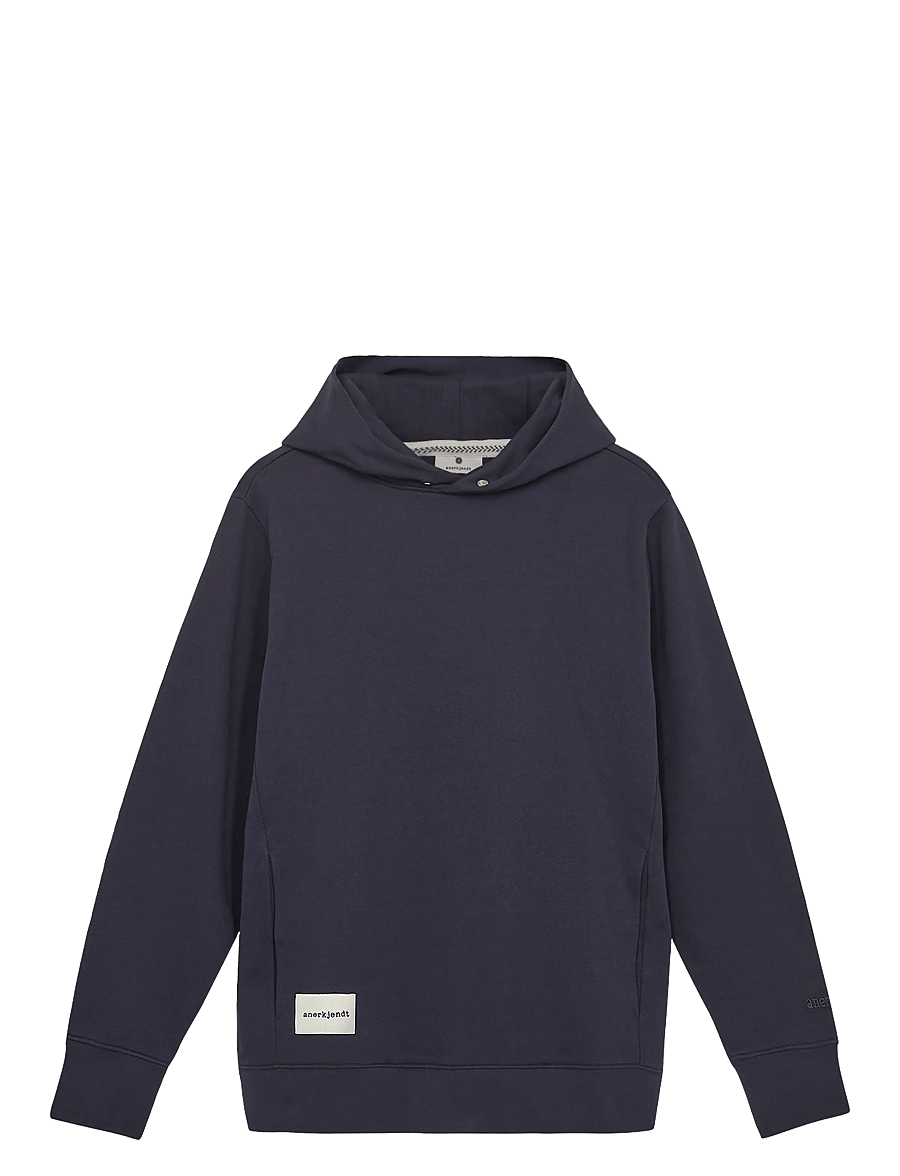 Anerkjendt - AKMELVIN HOODIE NOOS - GOTS - kapuutsiga pusad - sky captain - 1