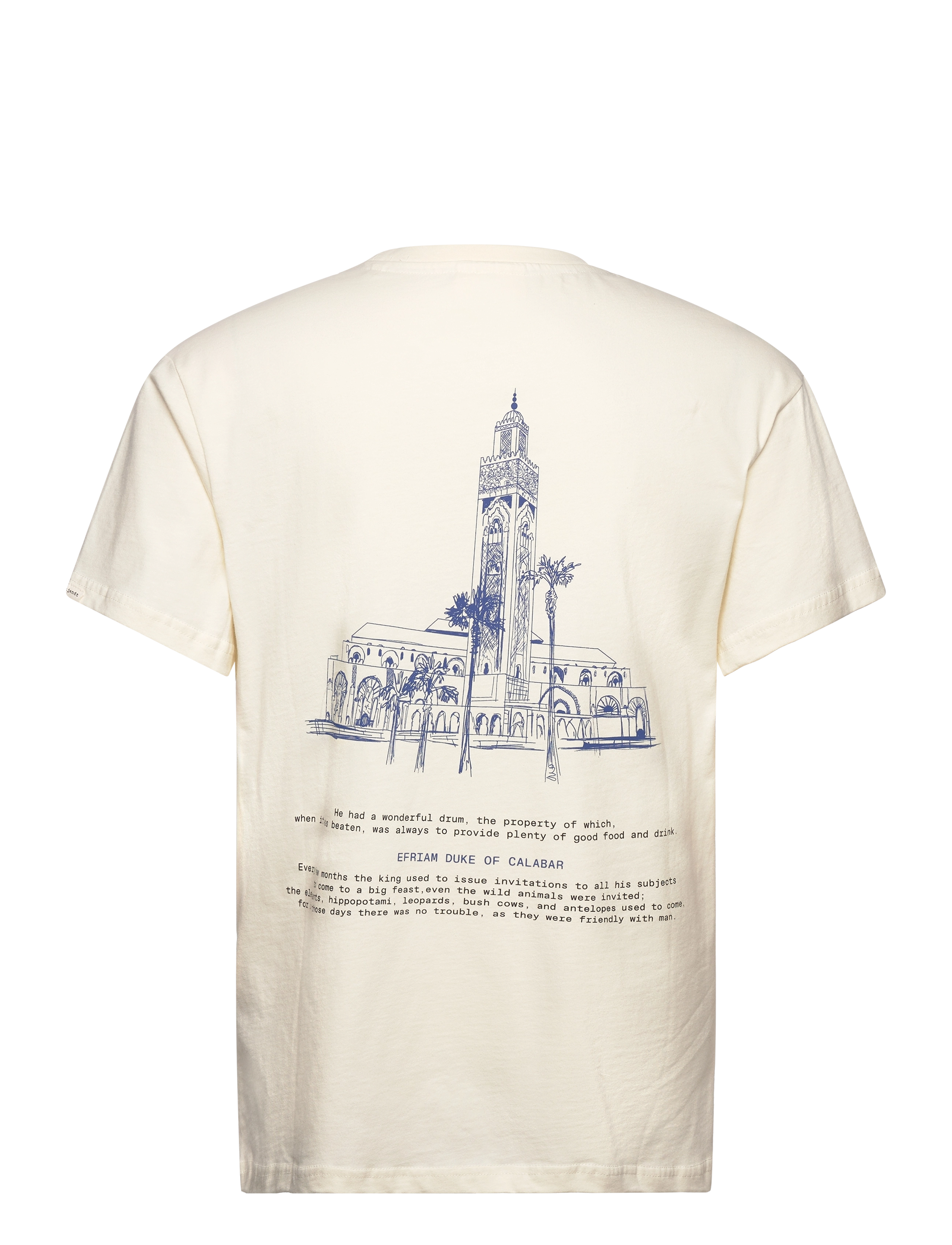 Anerkjendt - AKKIKKI S/S MARRAKECH2 TEE - GOTS - tofu - 1