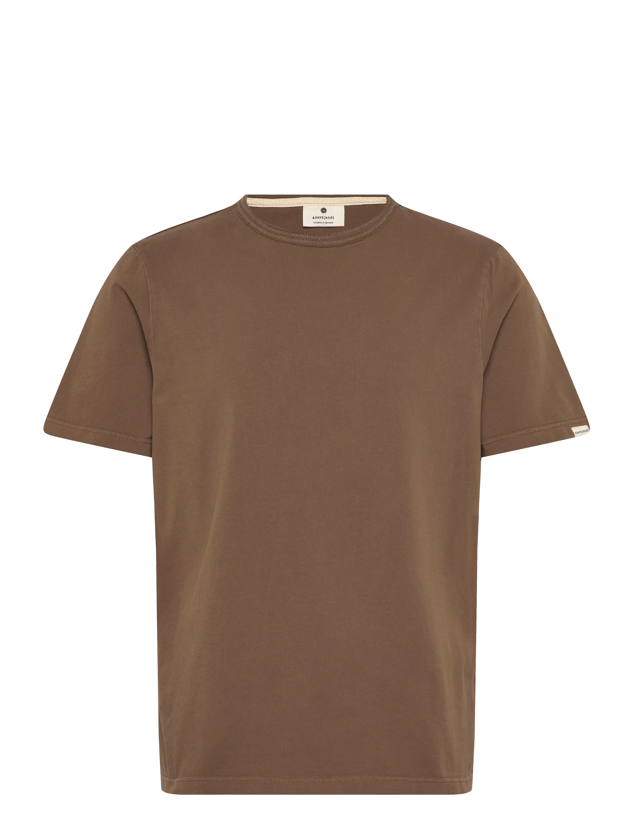 ANERKJENDT Akkikki S/S Tee Braun - L - Herren