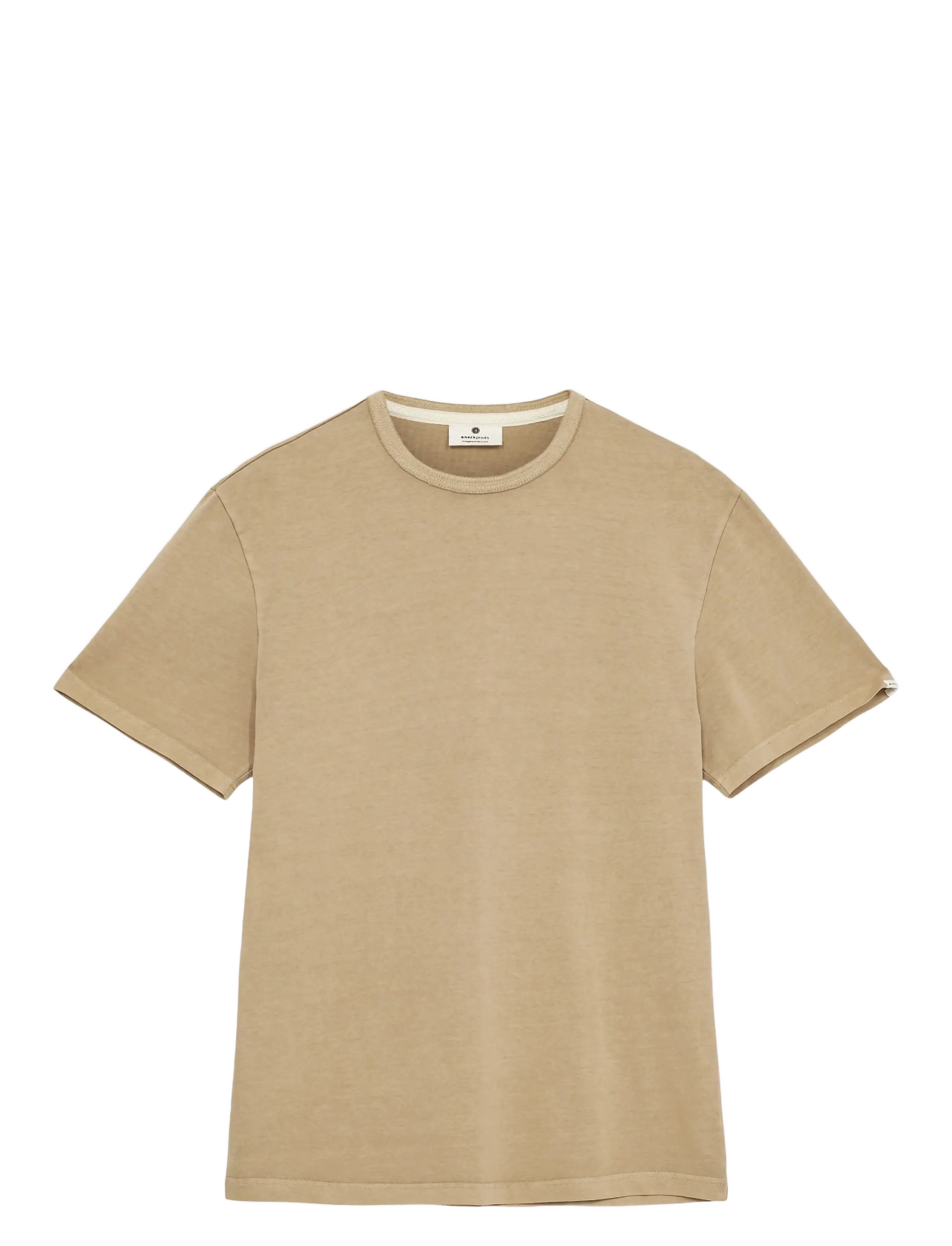 Anerkjendt AKKIKKI S/S TEE - Kleidung - INCENSE / beige