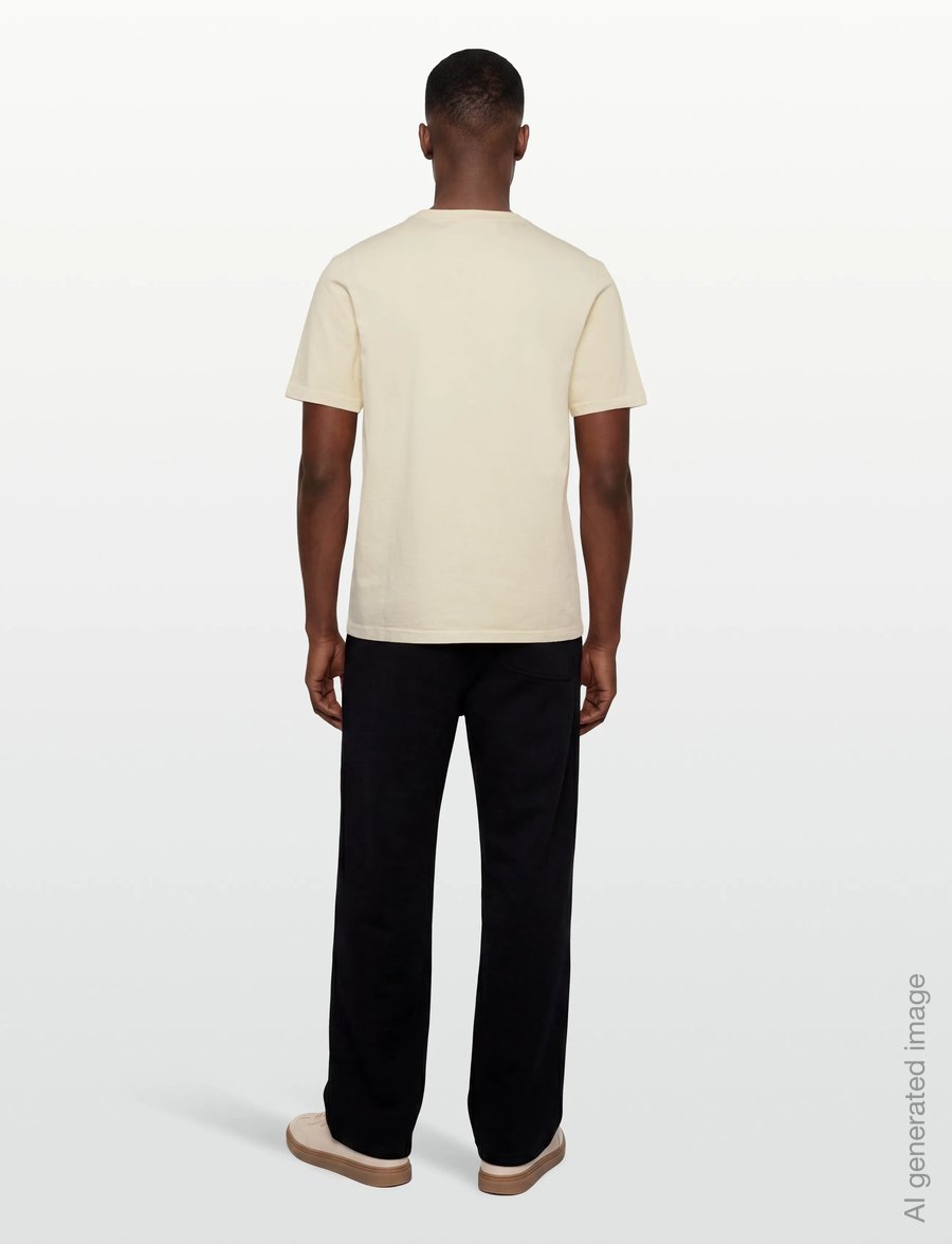 Anerkjendt - AKKIKKI S/S TEE - kurzärmelige t-shirts - tofu - 4