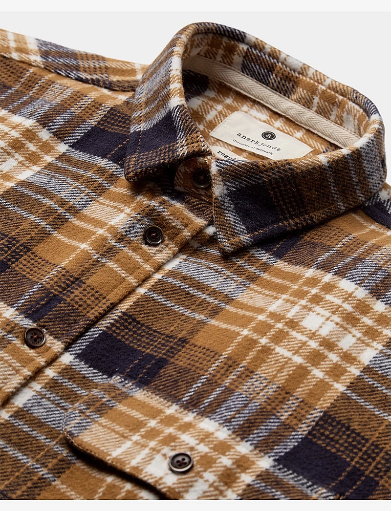 Anerkjendt - AKLEIF HEAVY CHECK - chemises à carreaux - wood thrush - 2