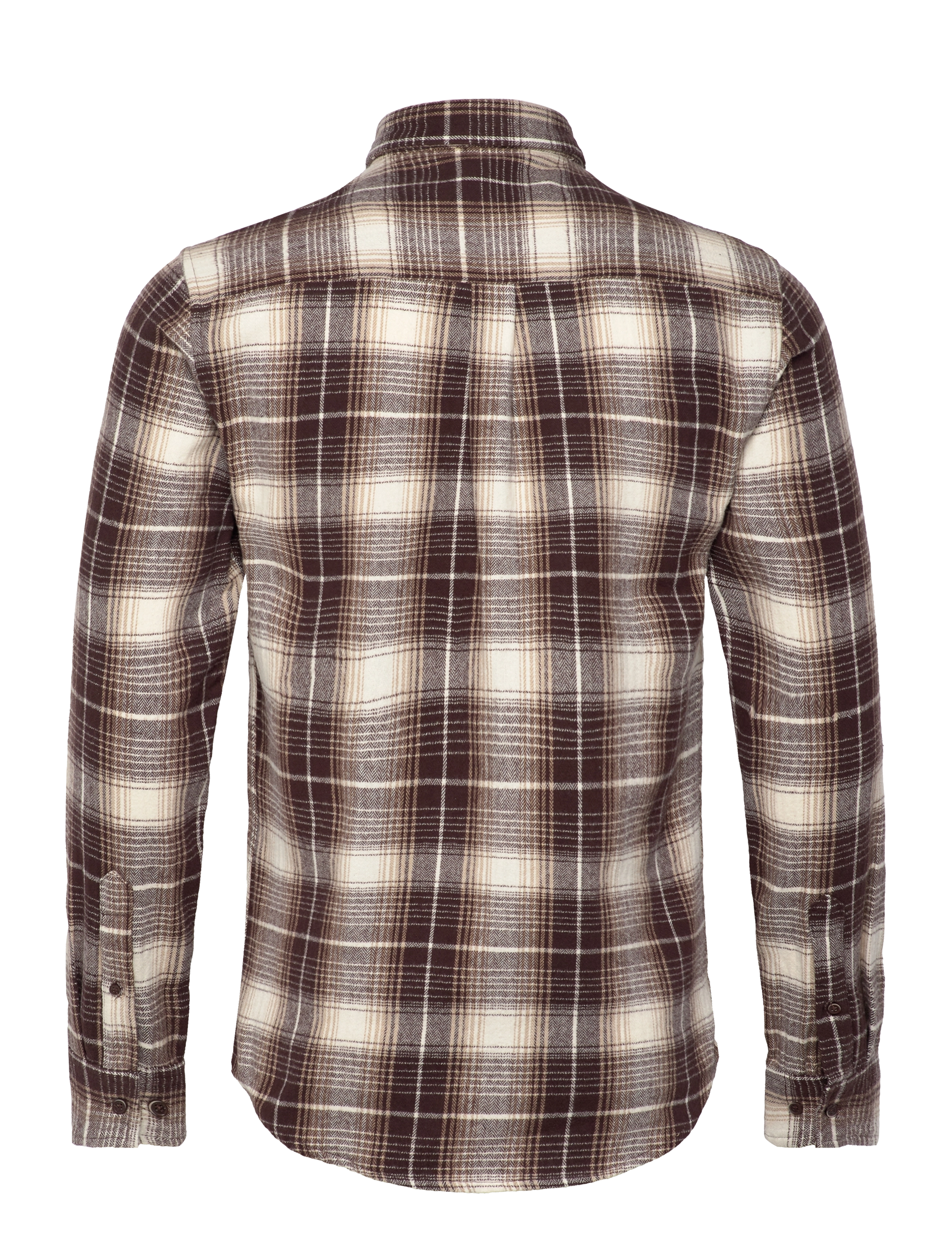 Anerkjendt - AKLEIF FLANNEL CHECK SHIRT - chocolate brown - 1
