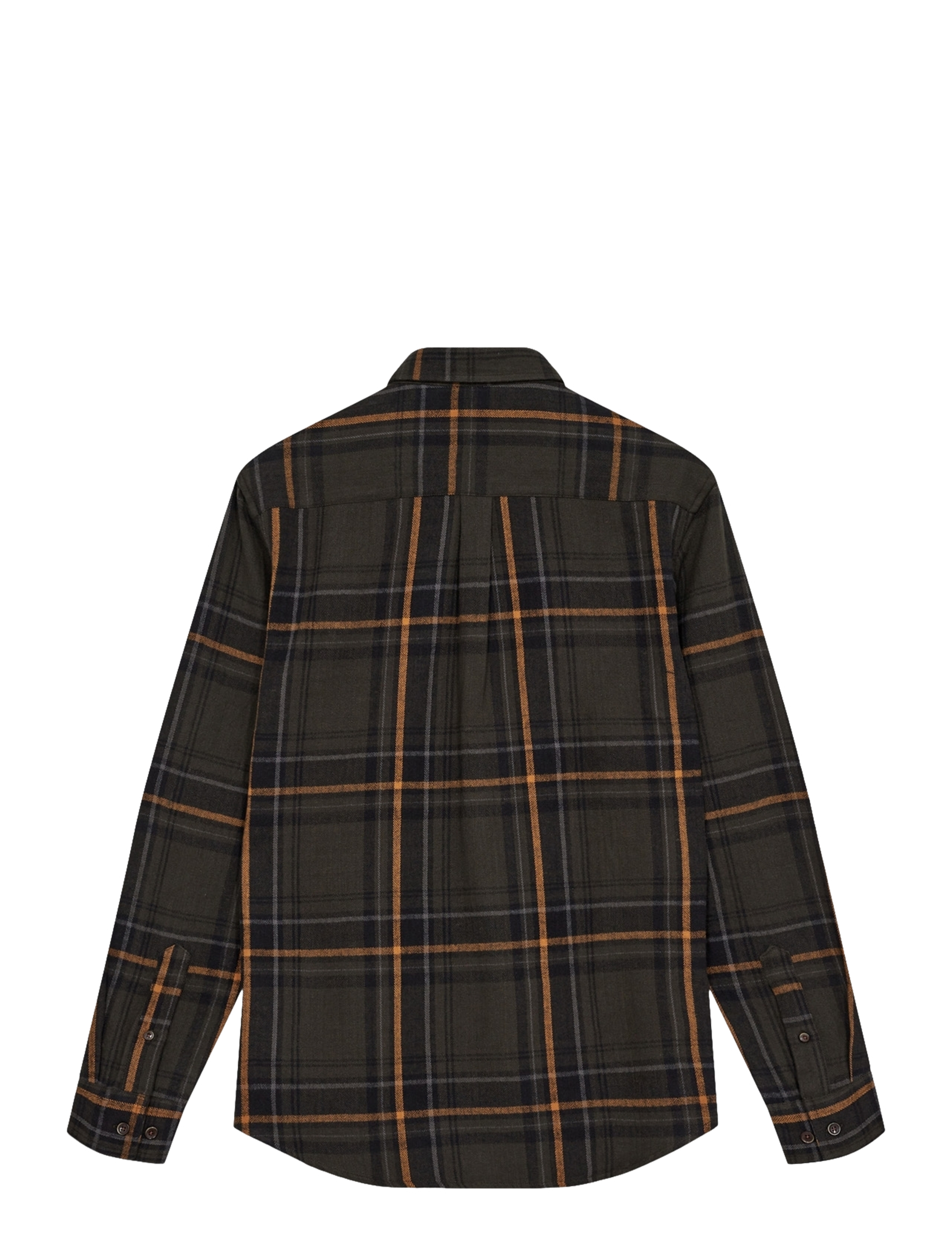 Anerkjendt - AKLEIF FLANNEL CHECK SHIRT - forest night - 1
