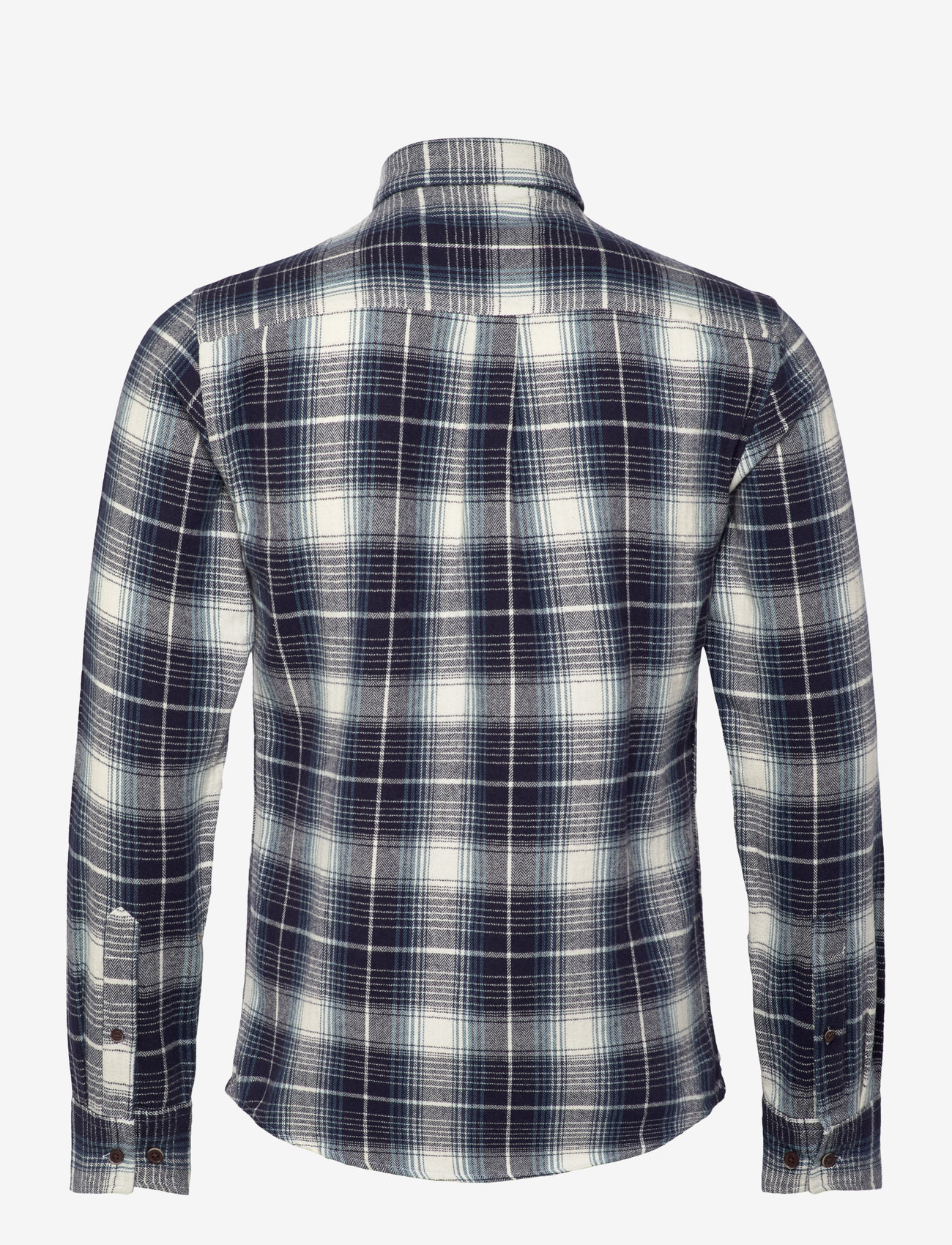 Anerkjendt - AKLEIF FLANNEL CHECK SHIRT - flanell-hemden - sky captain - 1