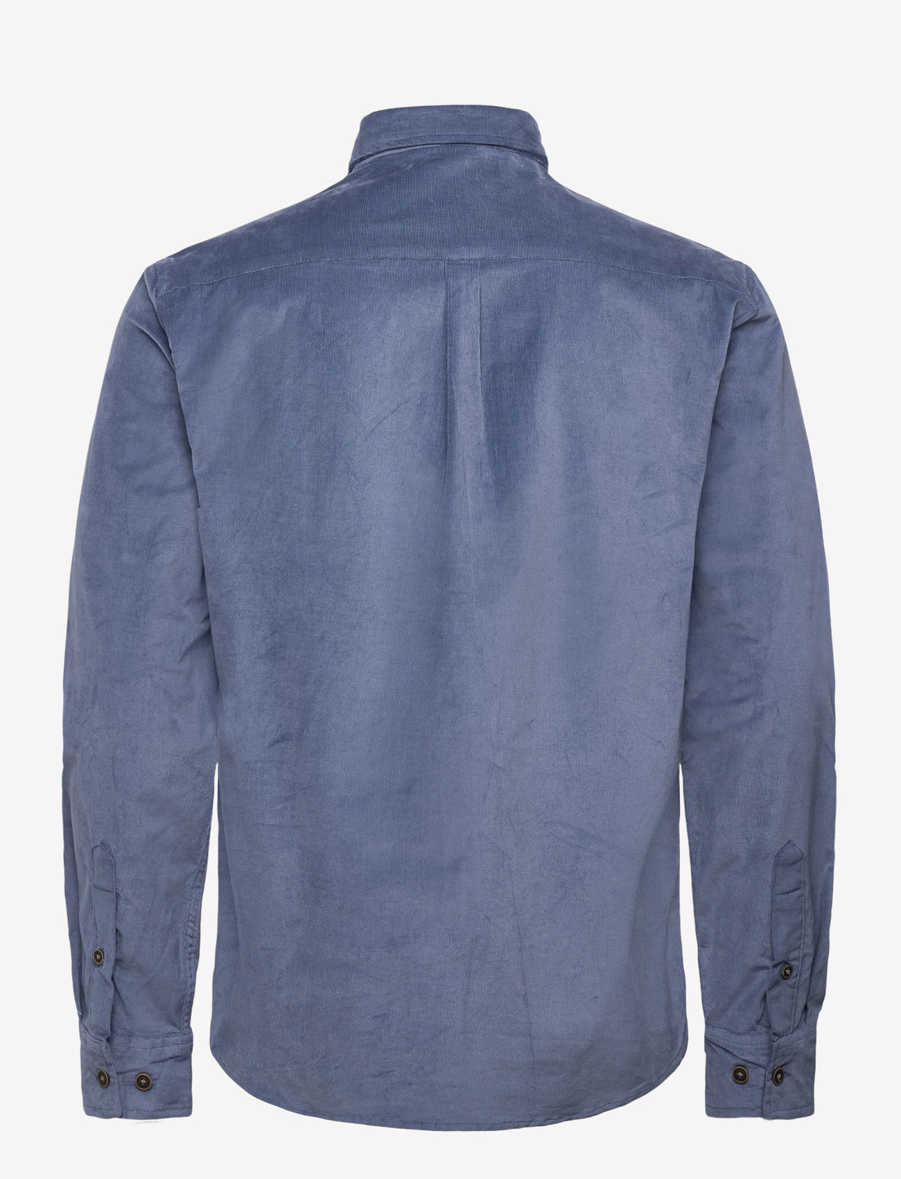 Anerkjendt - AKLEIF SOLID CORD SHIRT - cordhemden - copen blue - 1