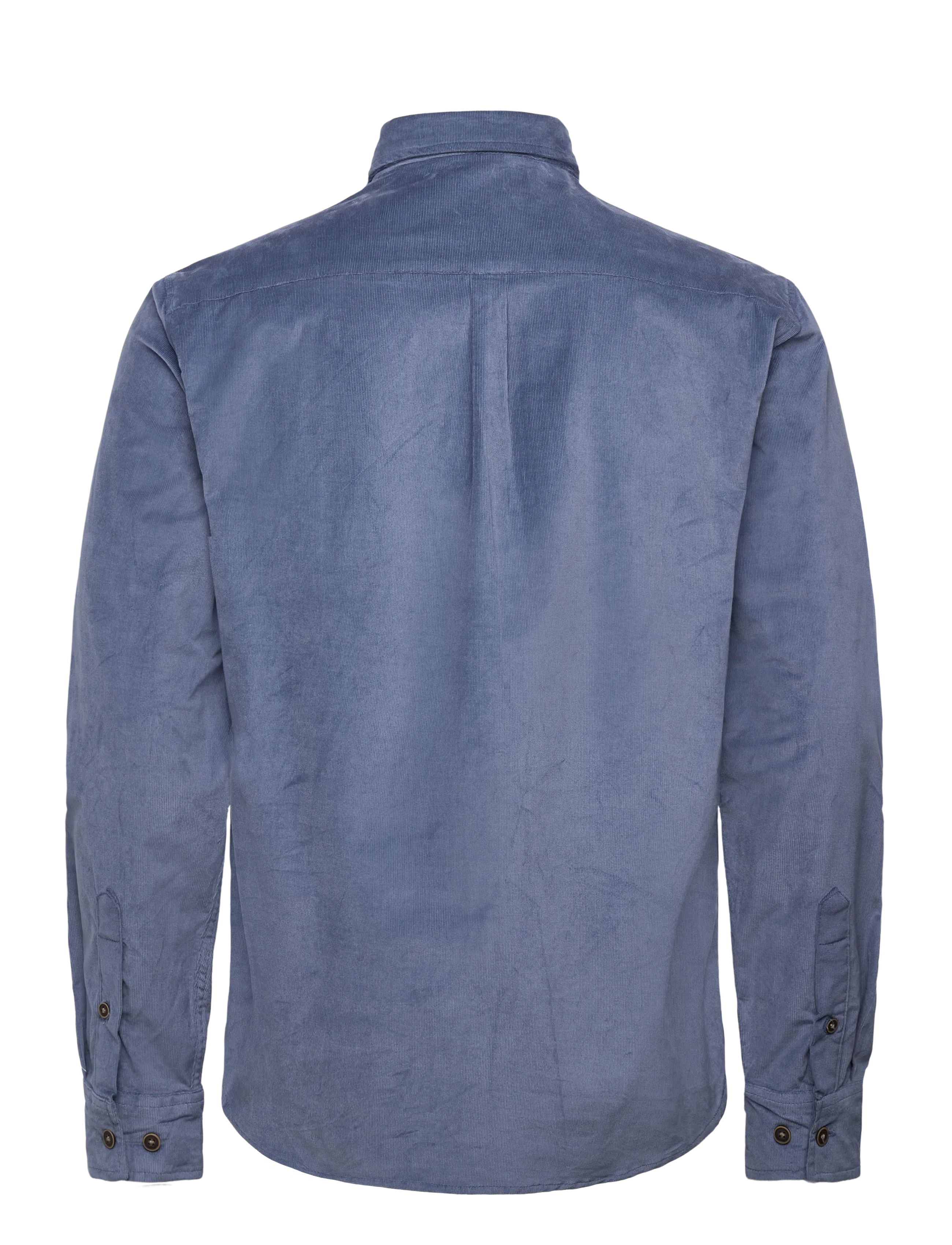 Anerkjendt - AKLEIF SOLID CORD SHIRT - cordhemden - copen blue - 1