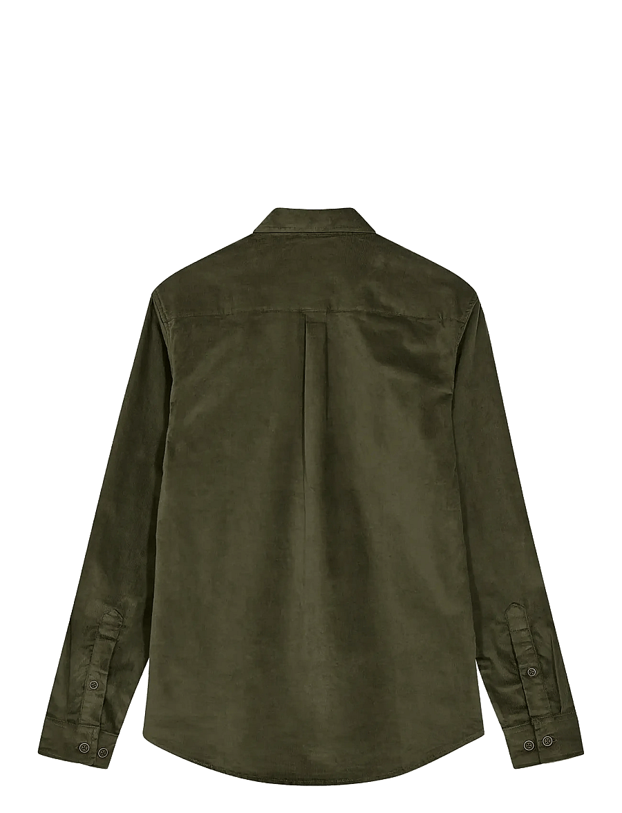 Anerkjendt - AKLEIF SOLID CORD SHIRT - corduroy shirts - forest night - 1
