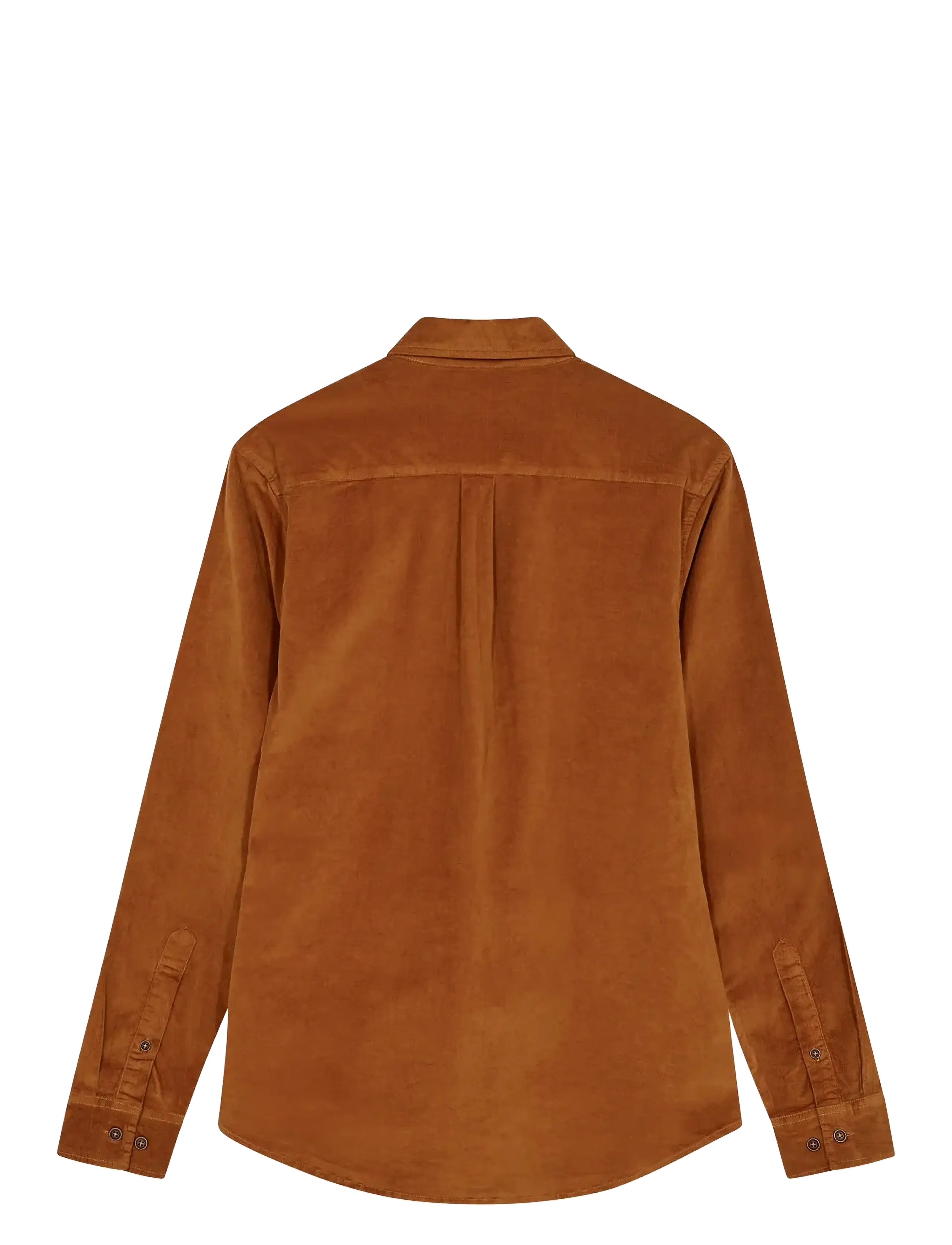 Anerkjendt - AKLEIF SOLID CORD SHIRT - manchesterskjortor - golden brown - 1