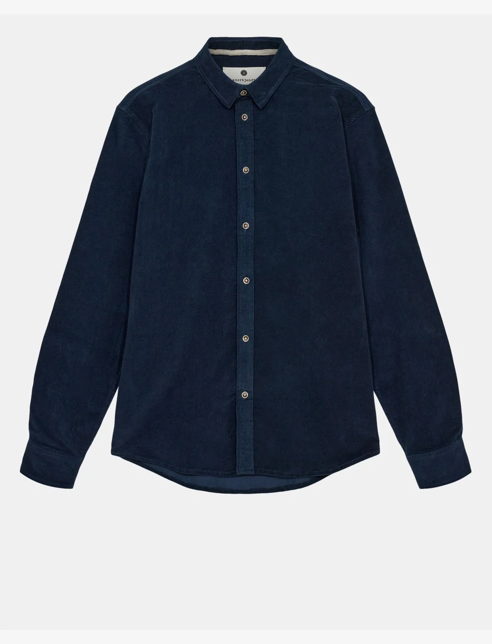 Anerkjendt - AKLEIF SOLID CORD SHIRT - manchesterskjortor - sky captain - 0