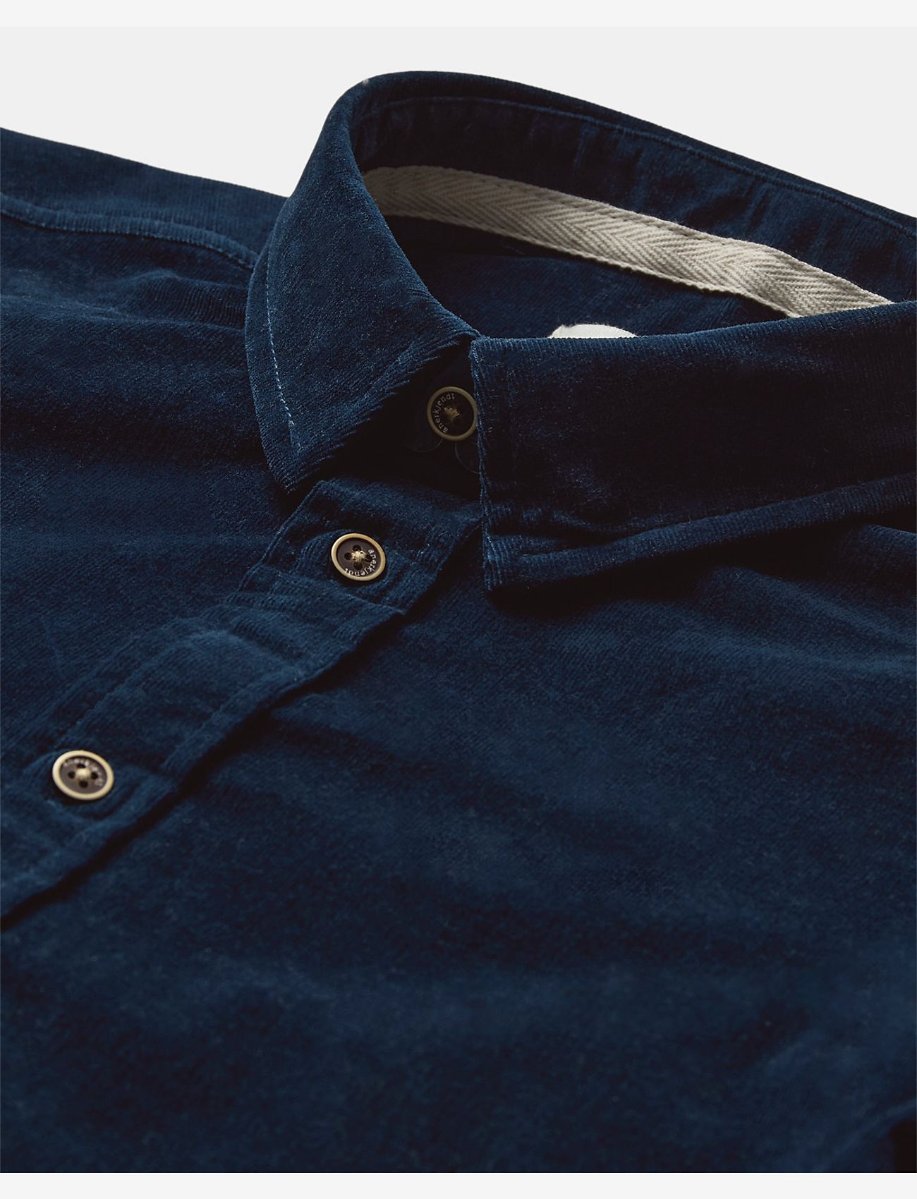 Anerkjendt - AKLEIF SOLID CORD SHIRT - cordhemden - sky captain - 2