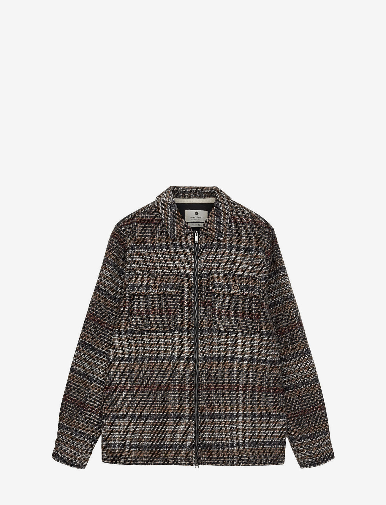 Anerkjendt - AKHANKY MULTI COL. OVERSHIRT - autumn clothing - incense - 0