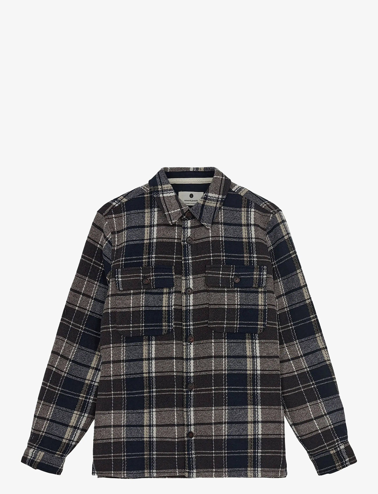 Anerkjendt - AKOSCAR CHECK OVERSHIRT - ternede skjorter - chocolate brown - 1